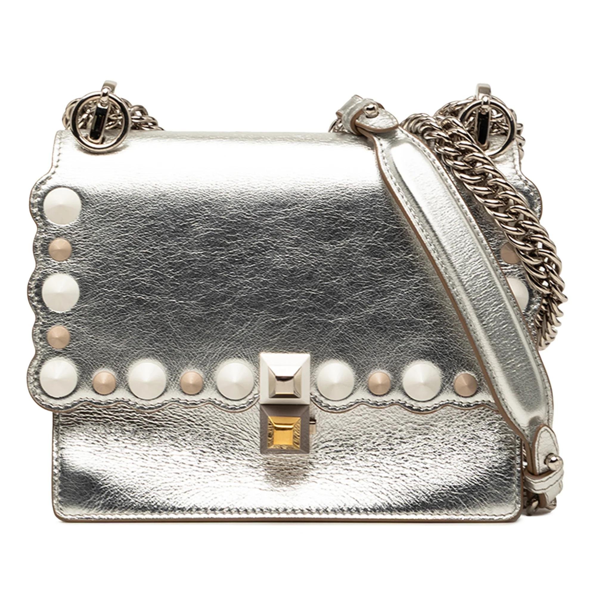 Kan I leather crossbody bag