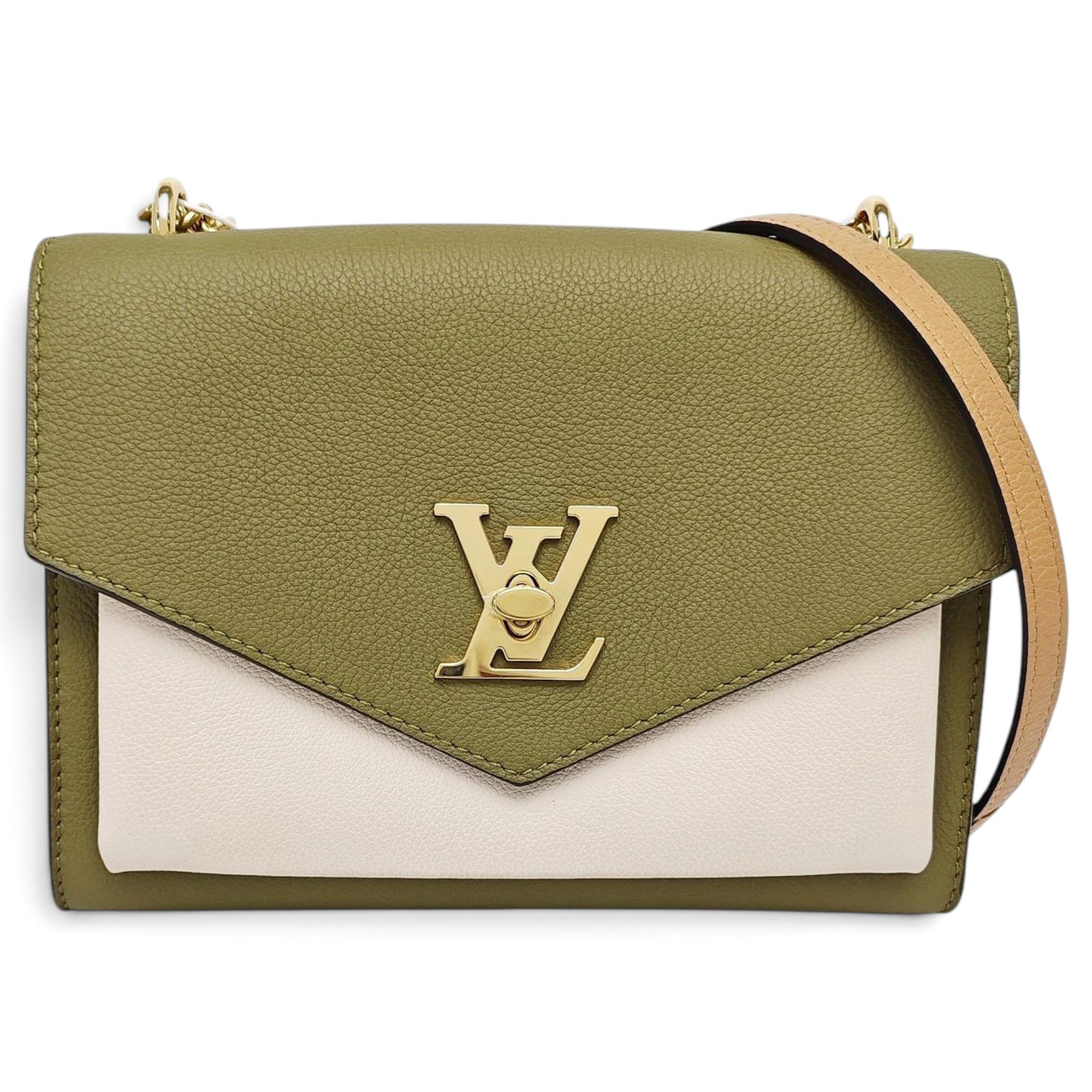 Lockme leather crossbody bag