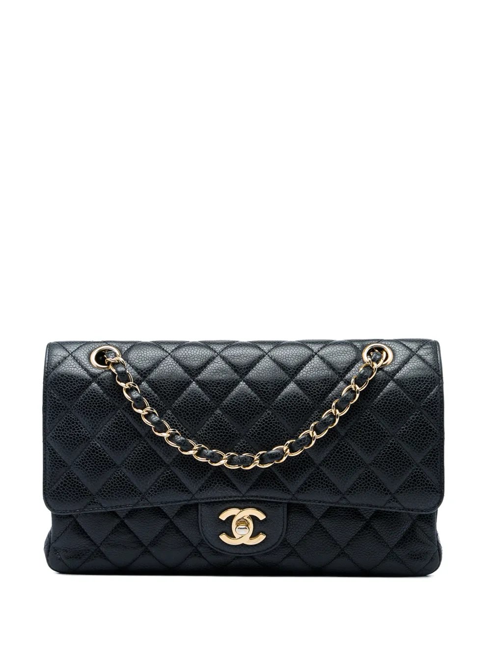 2009-2010 Medium Classic Caviar Double Flap shoulder bag
