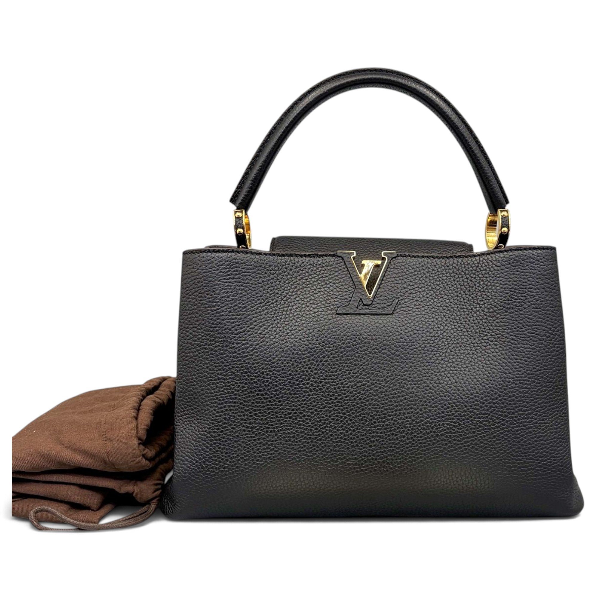Capucines leather handbag