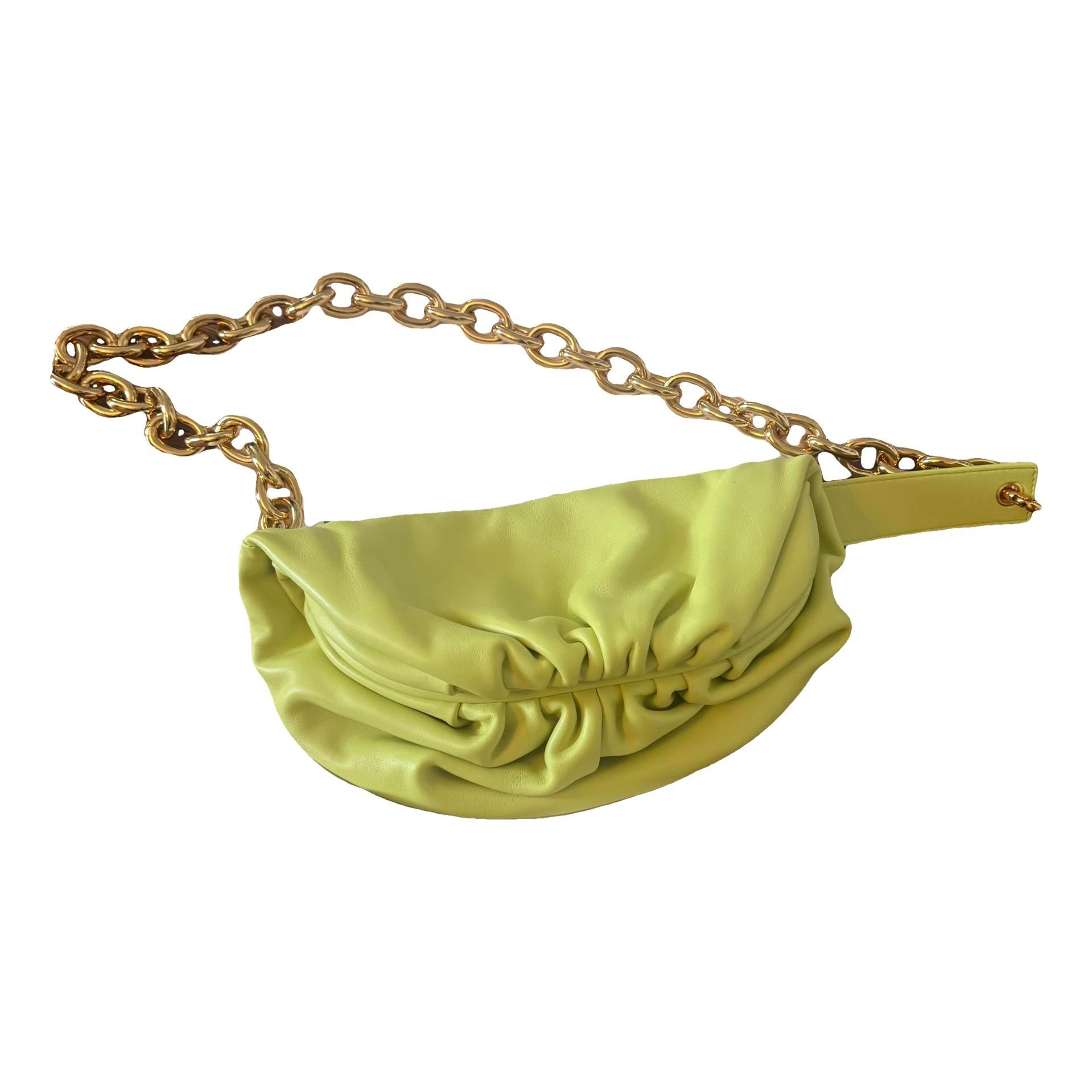 Chain Pouch leather handbag