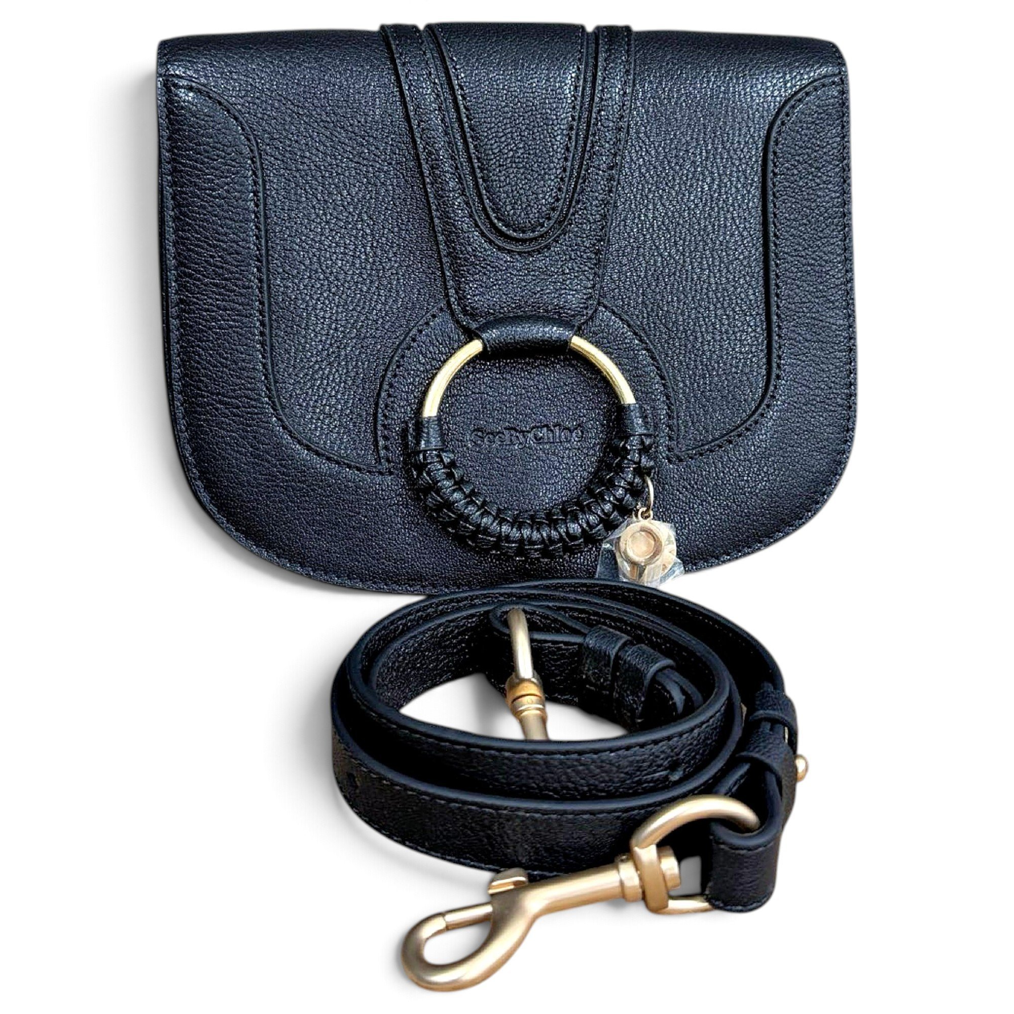 Leather crossbody bag