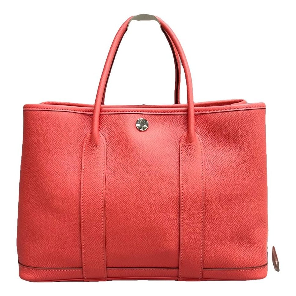 Garden Party leather handbag
