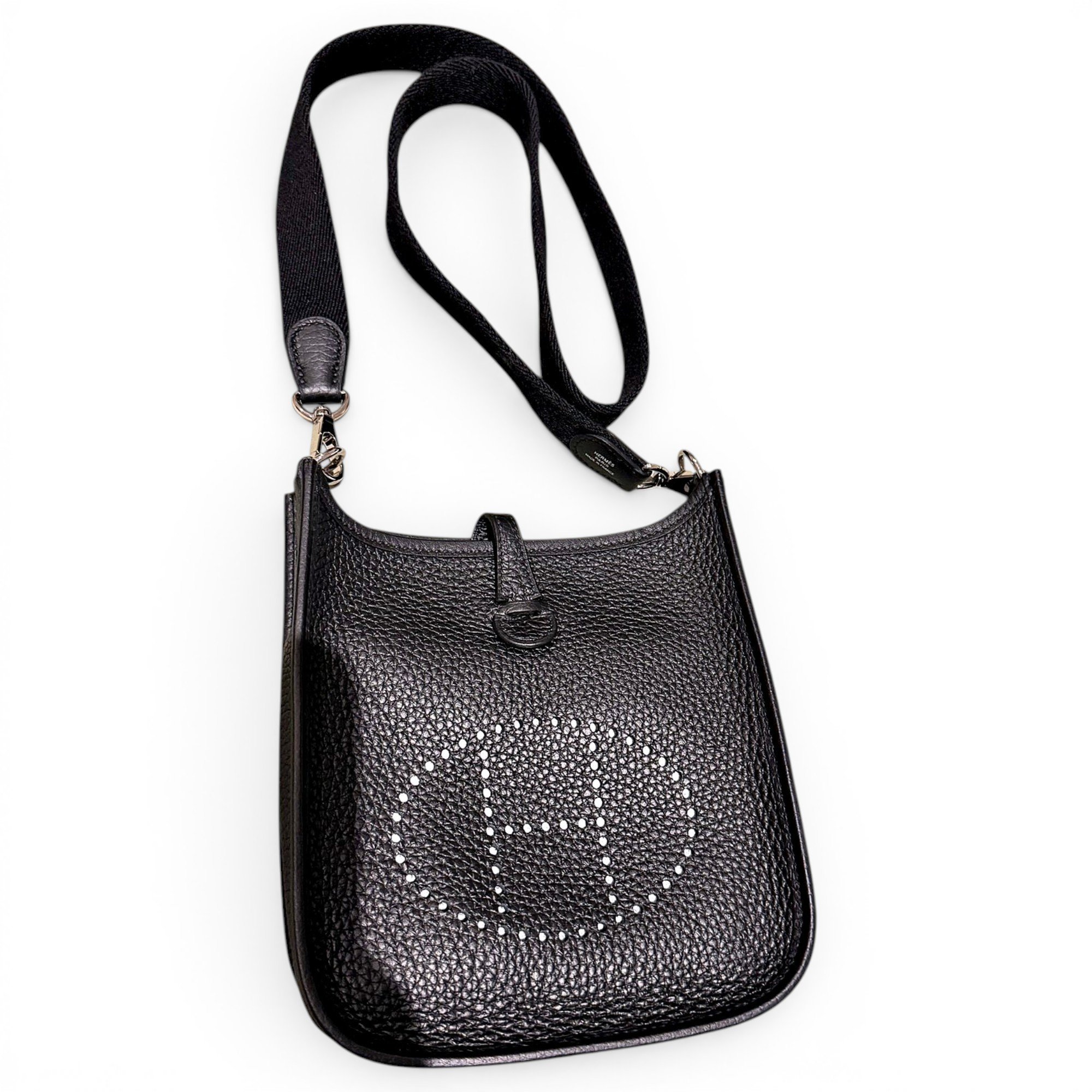 Mini Evelyne leather handbag