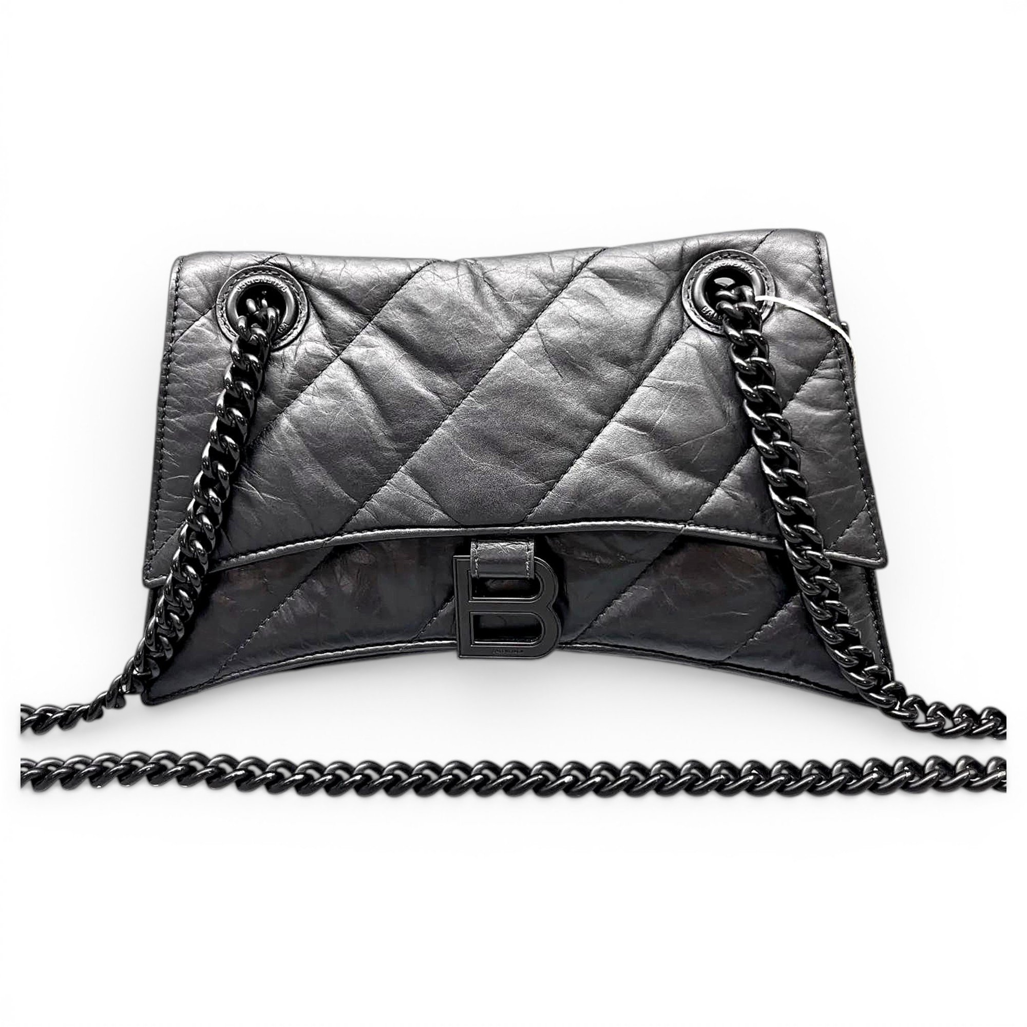 Balenciaga Crush leather handbag