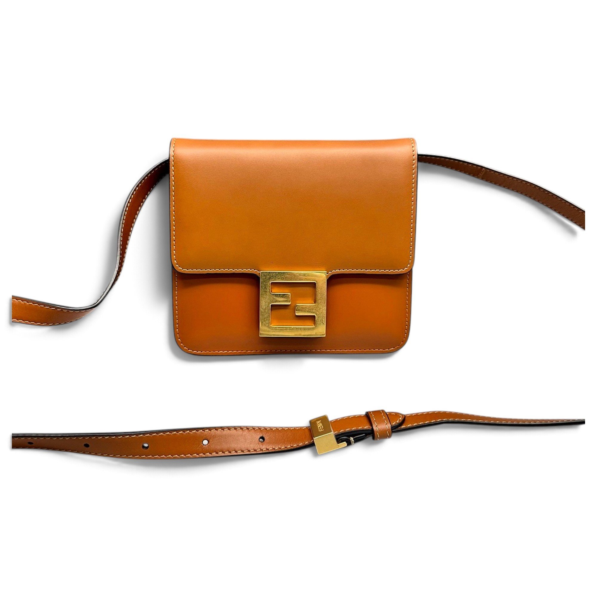 Leather crossbody bag