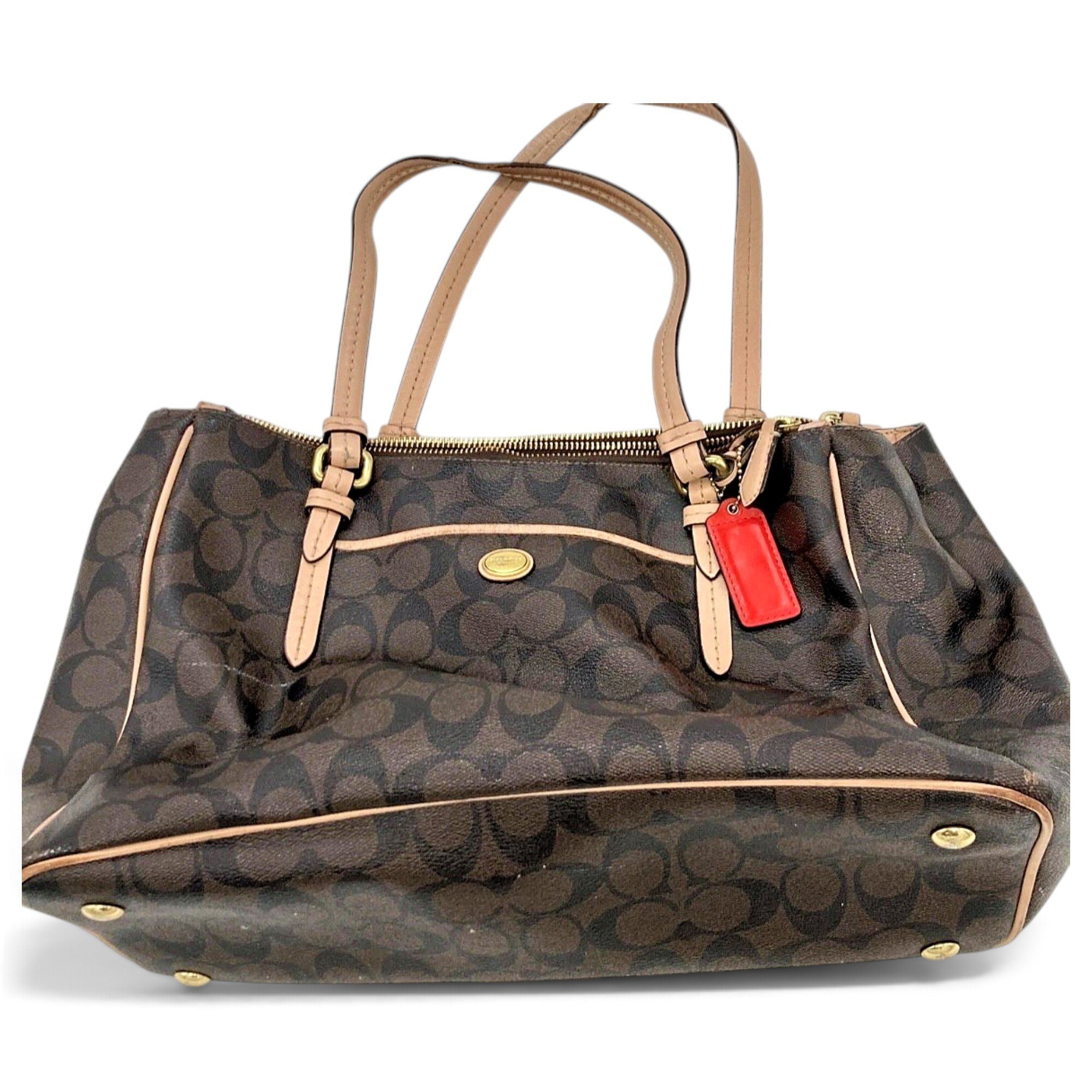 Leather handbag