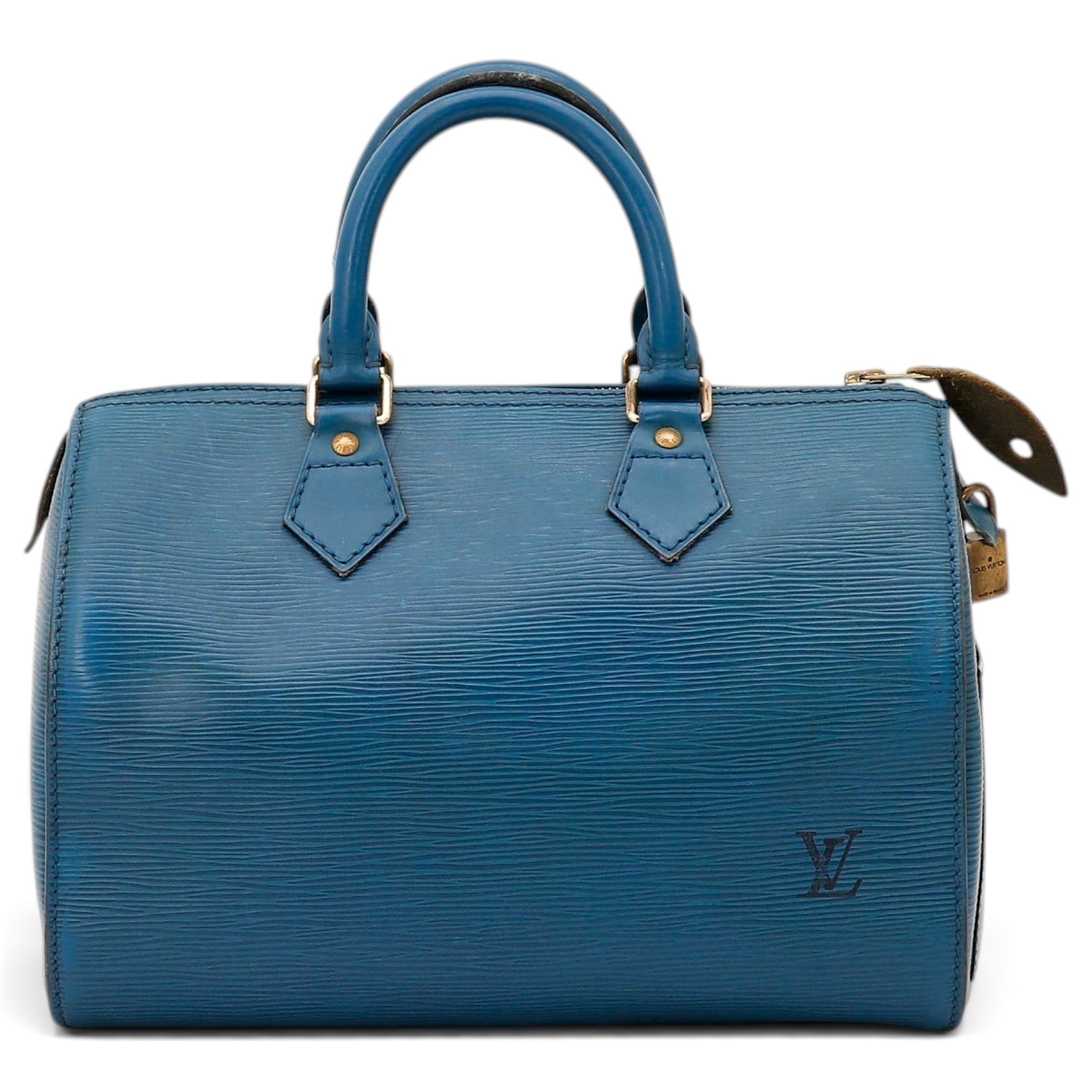 Speedy leather handbag