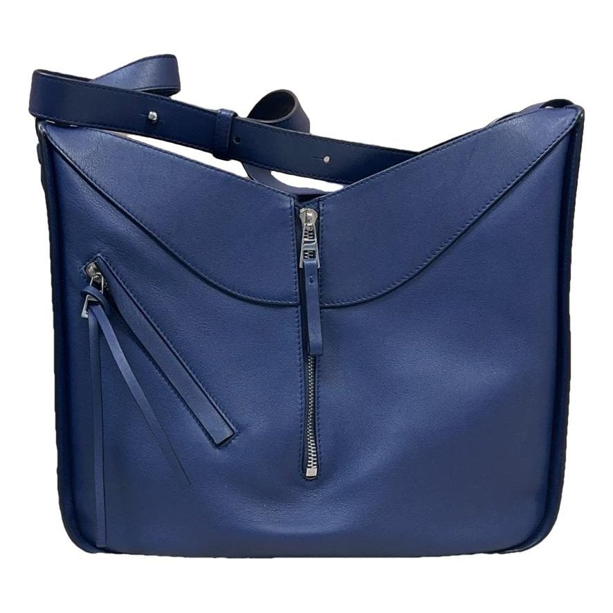 Hammock leather handbag
