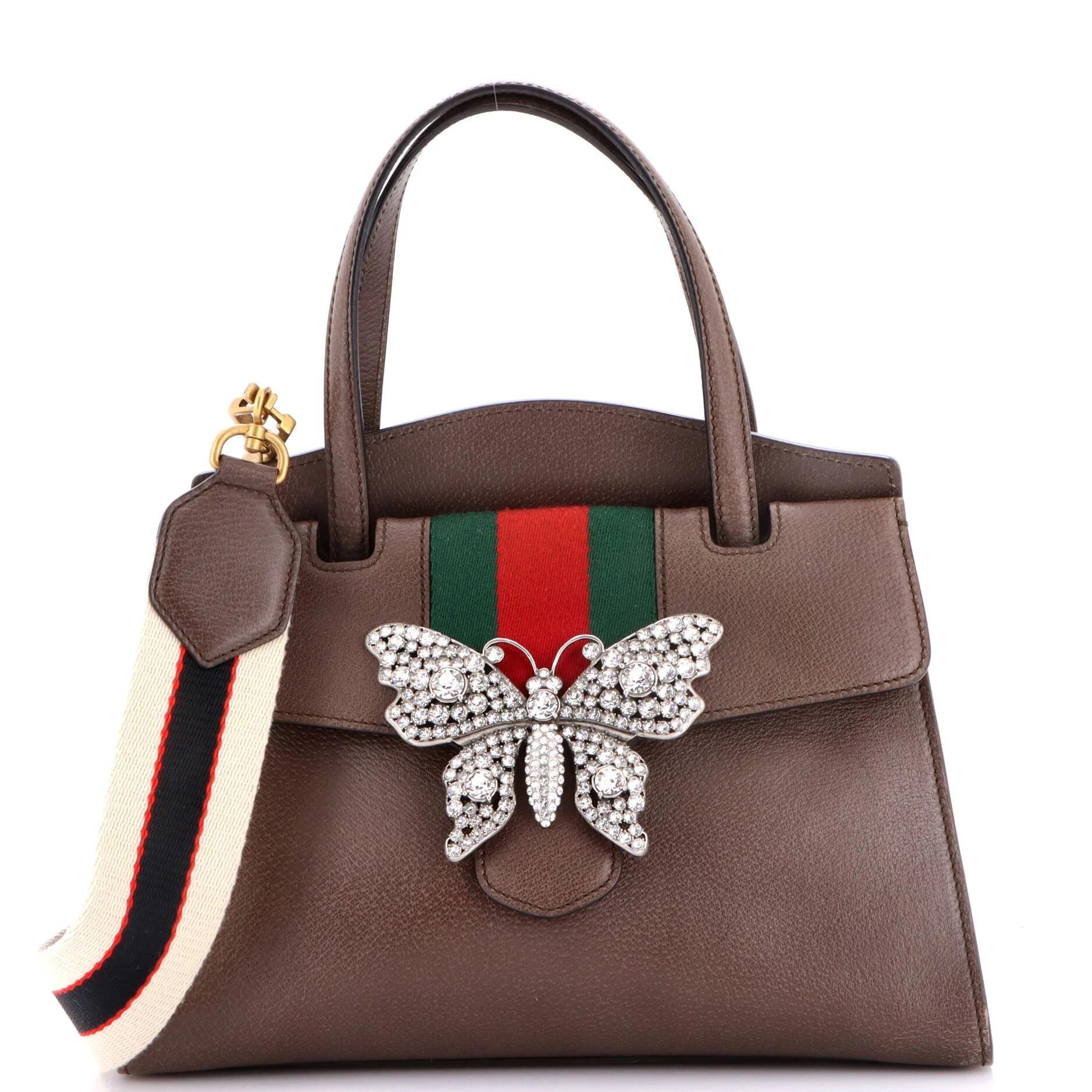Leather tote