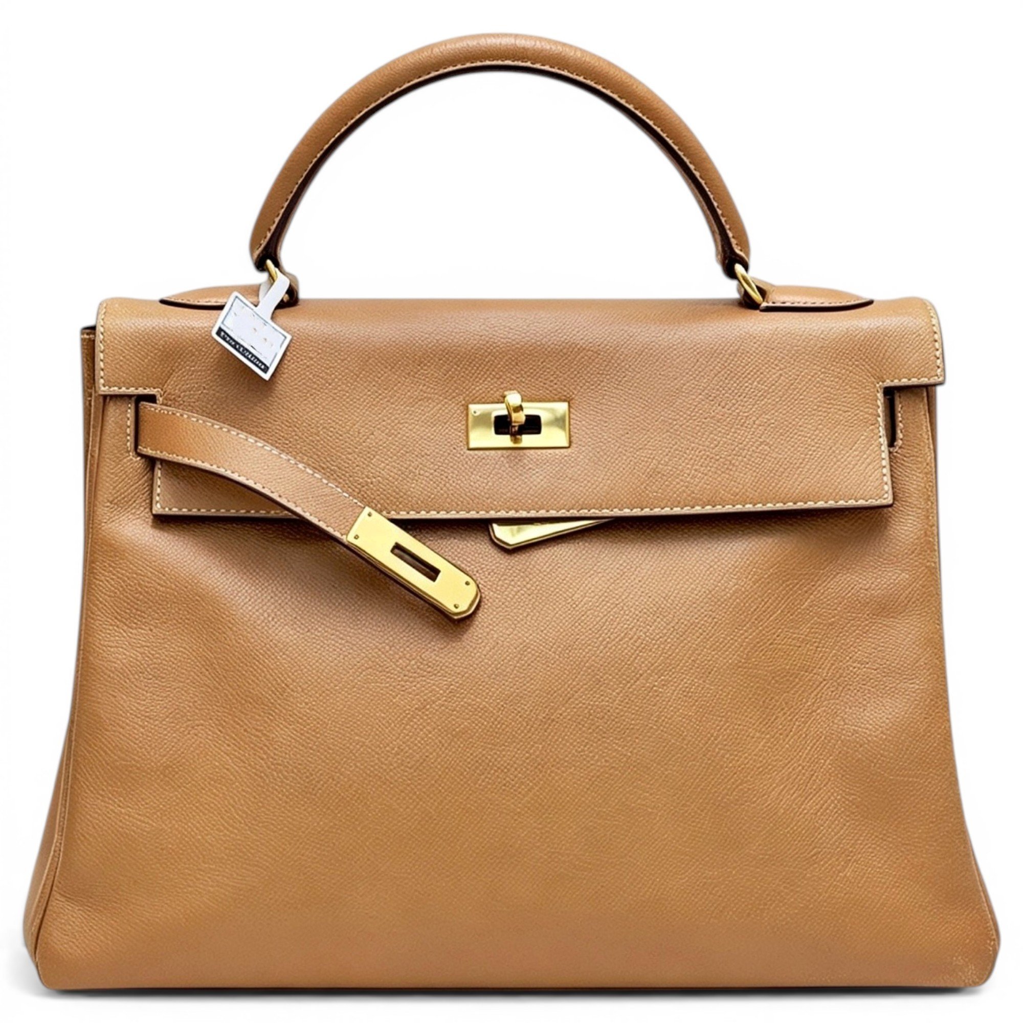 Kelly 32 leather handbag