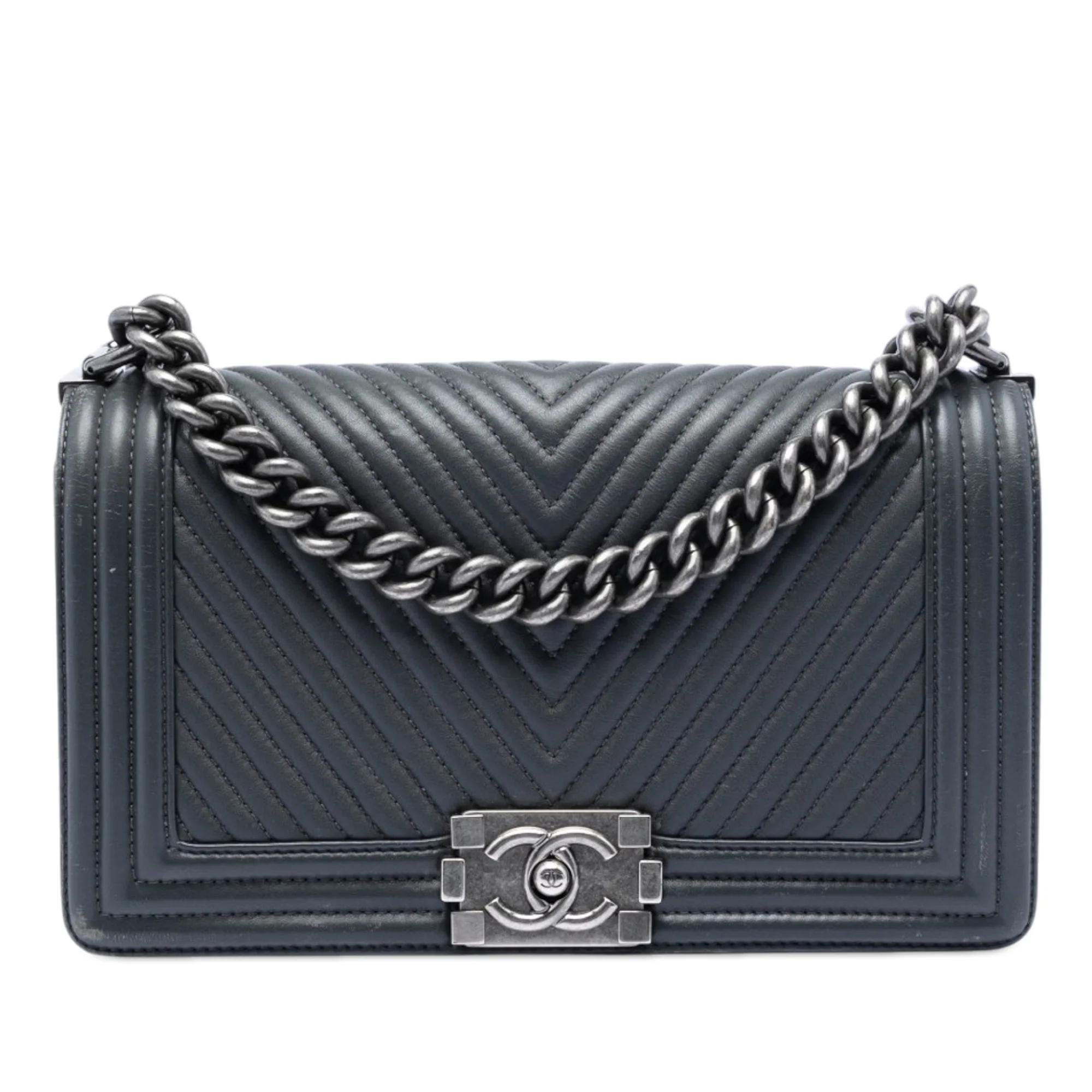 Boy leather crossbody bag