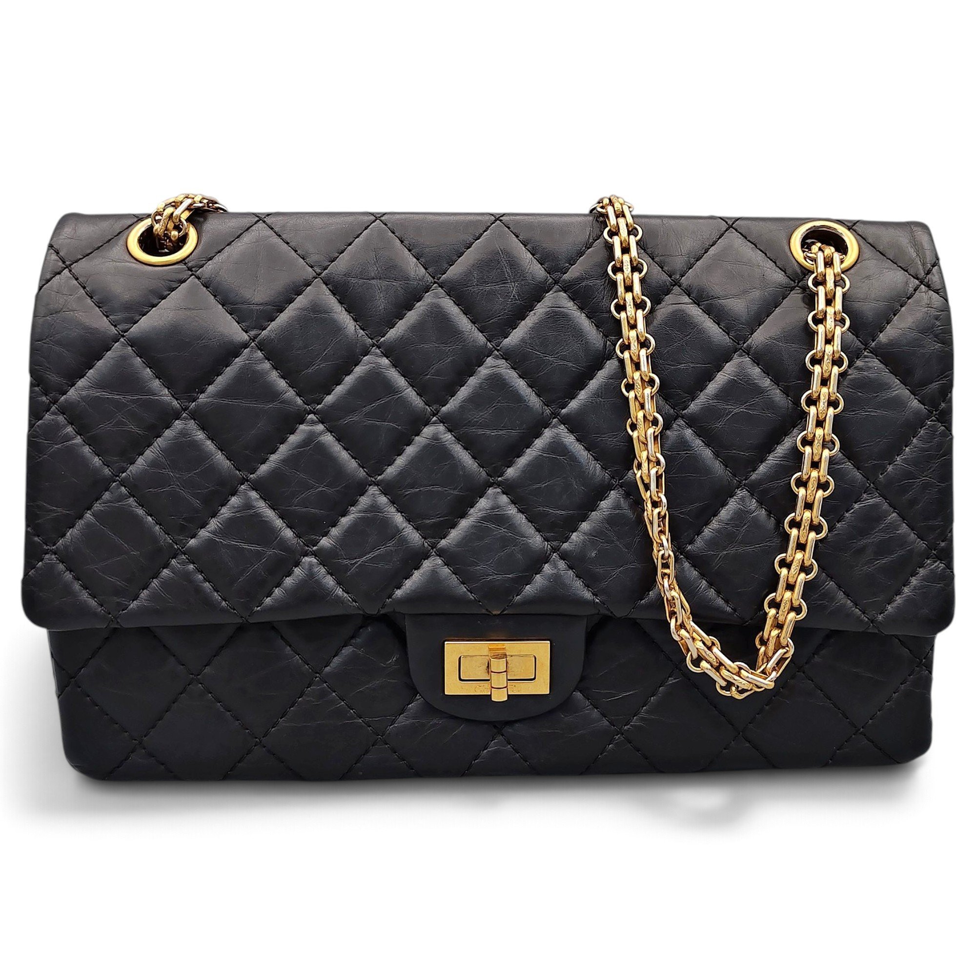 2.55 leather handbag