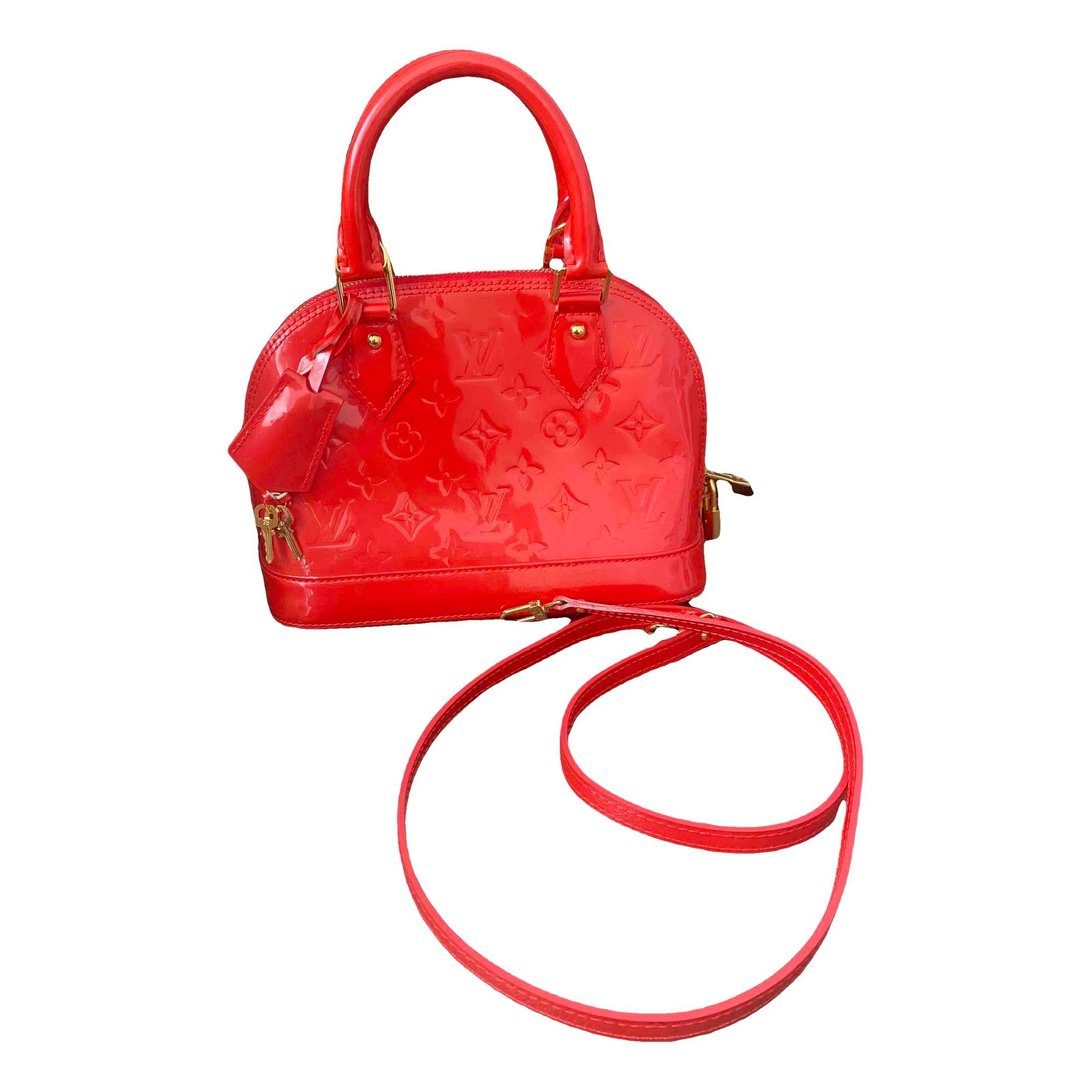 Alma patent leather handbag