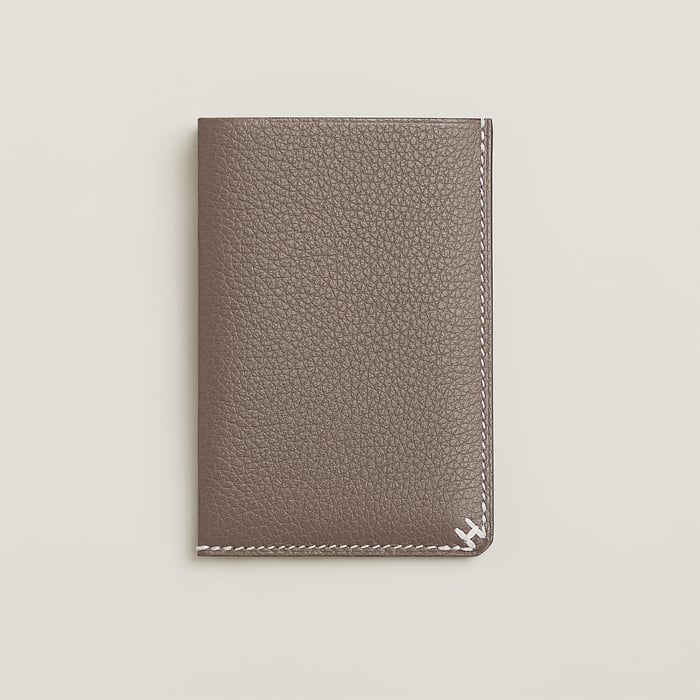Étoupe H Sellier Card Holder