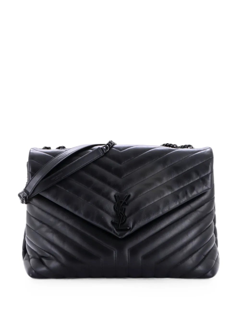 Loulou Matelasse Chevron Leather Large shoulder bag