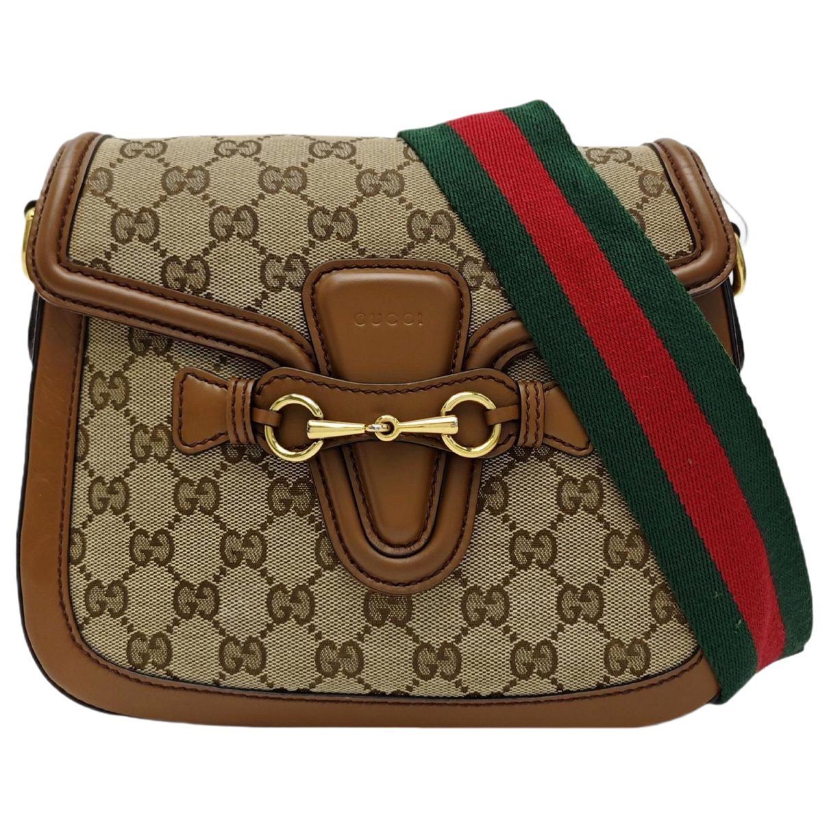 Lady Web leather handbag