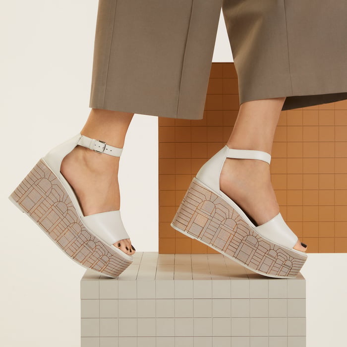Blanc De Paris Illusion 35 Sandal