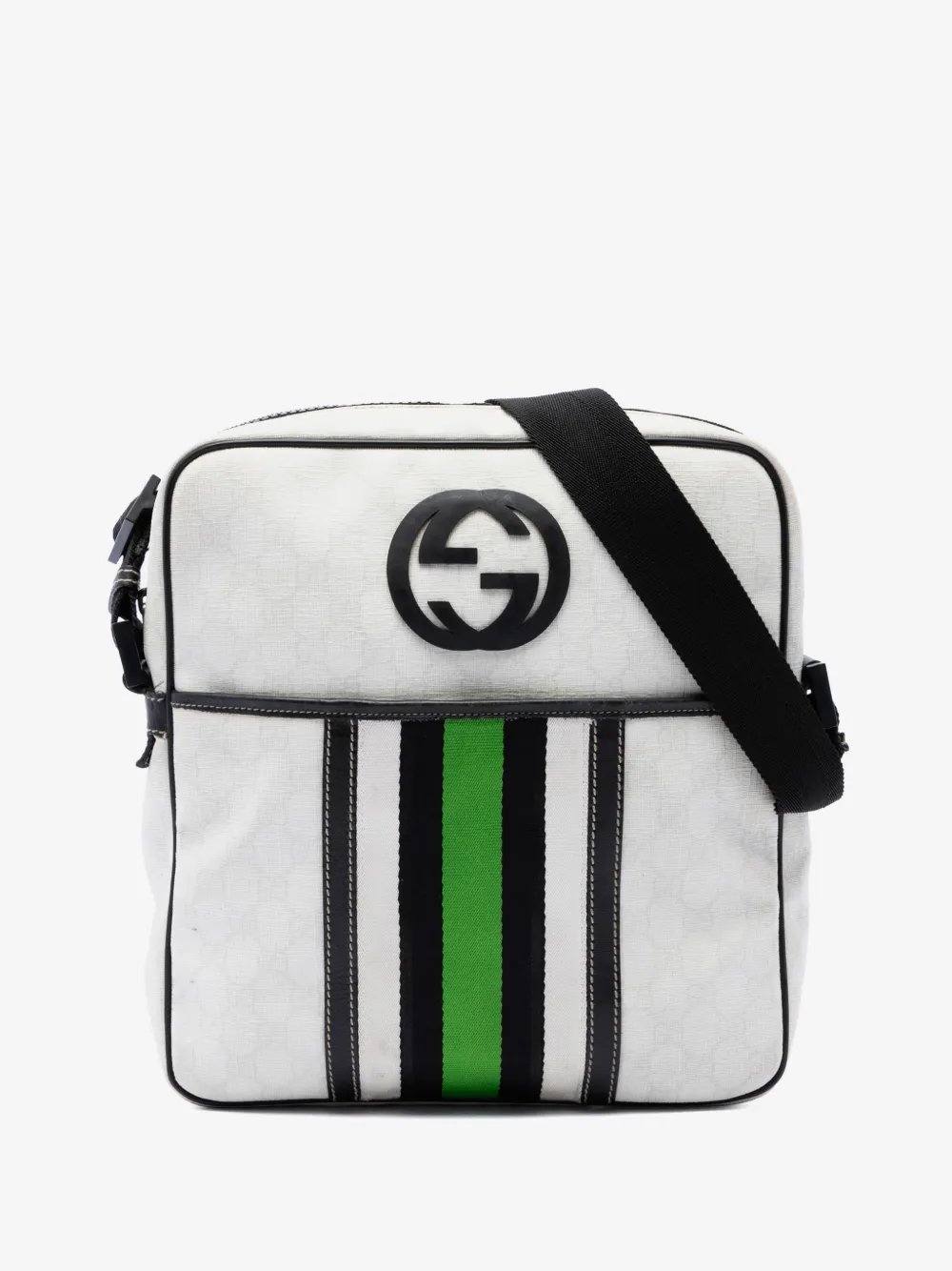 2016-2026 GG Supreme Interlocking G Web crossbody bag