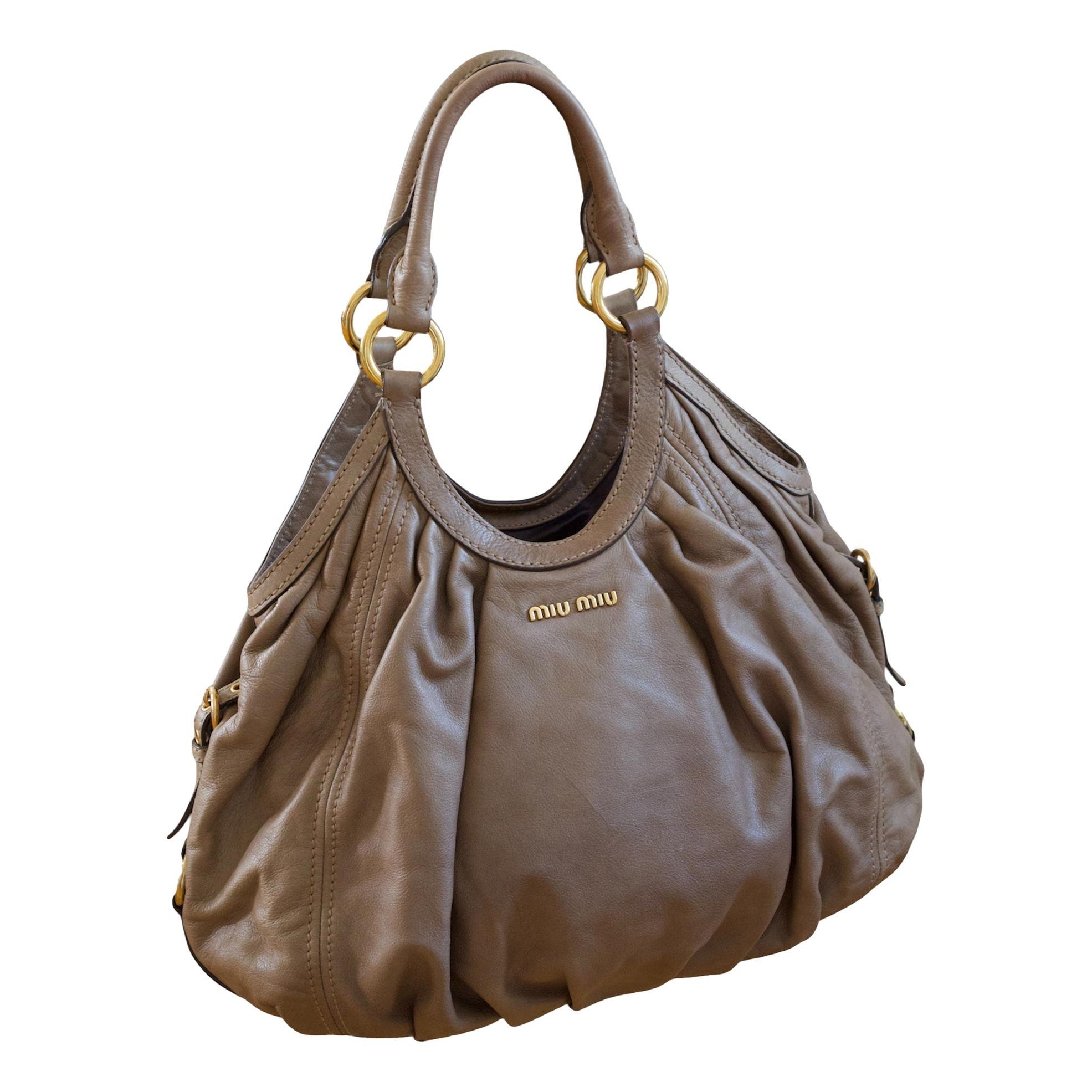 Vitello leather handbag