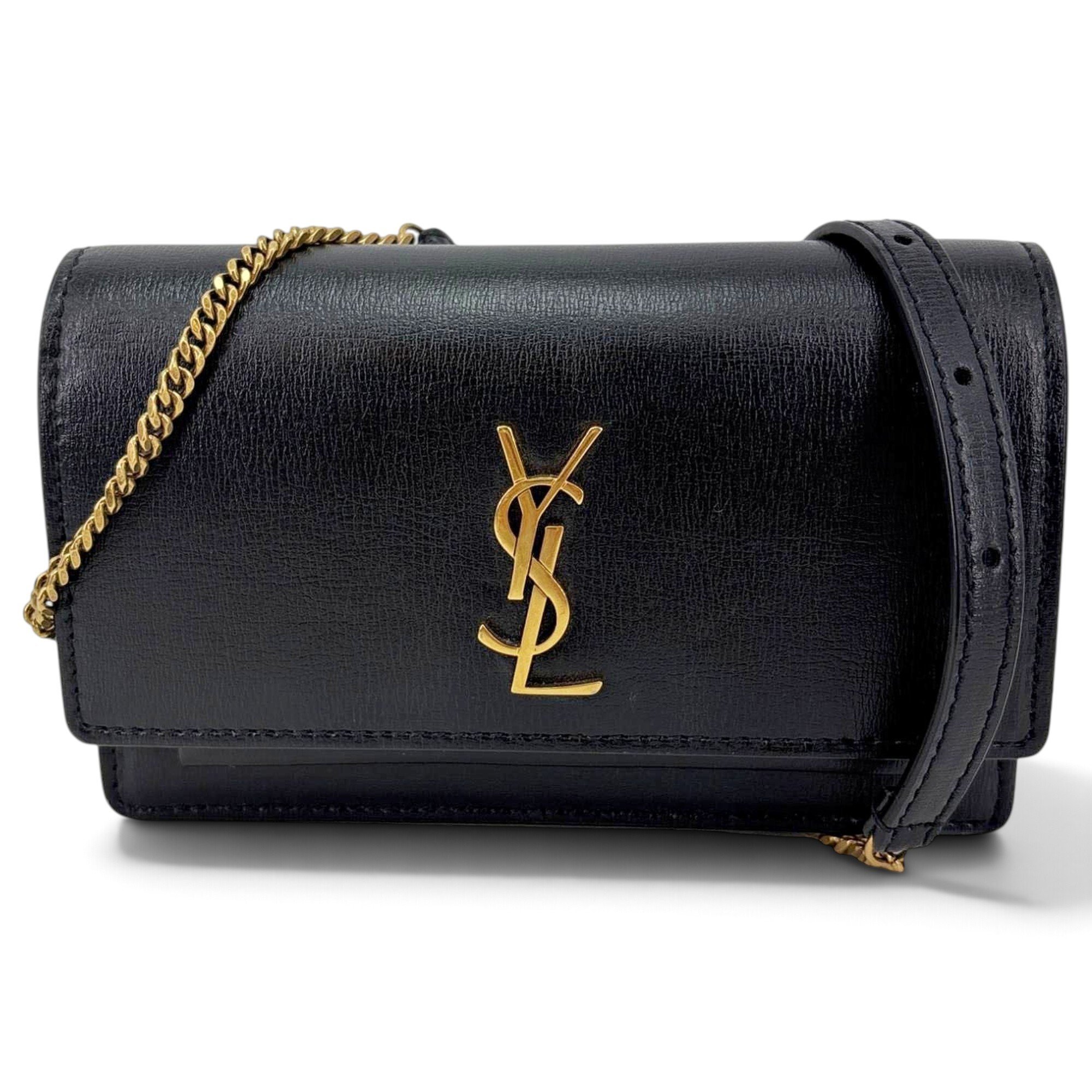 Leather crossbody bag