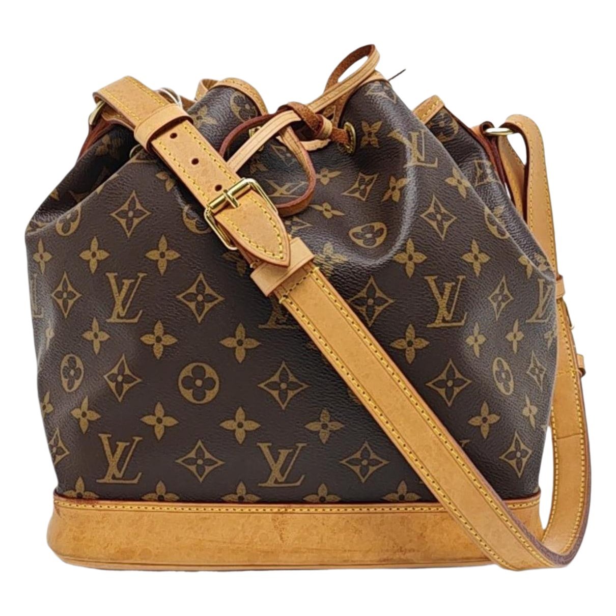 Nano Noé leather crossbody bag