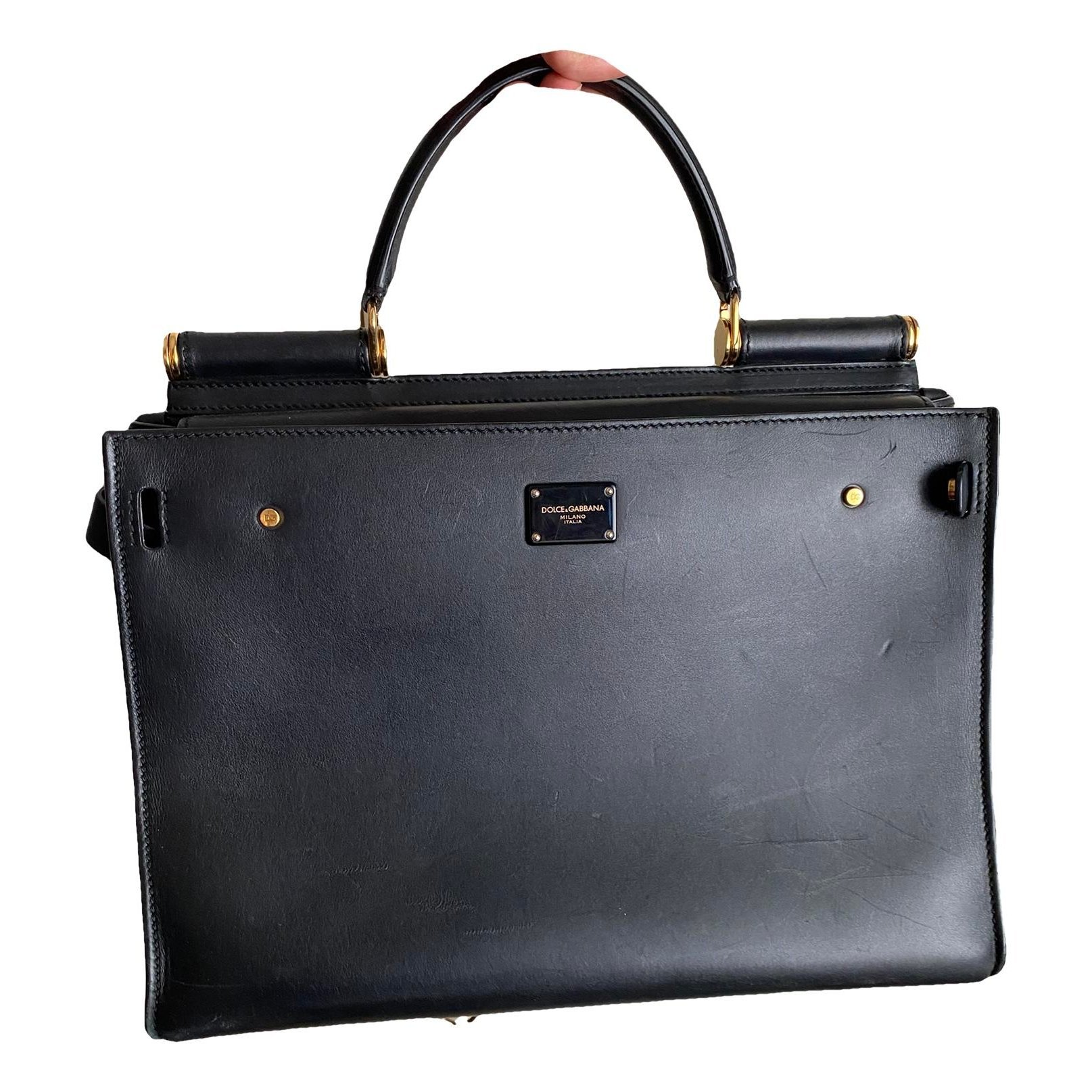 Sicily 62 leather handbag