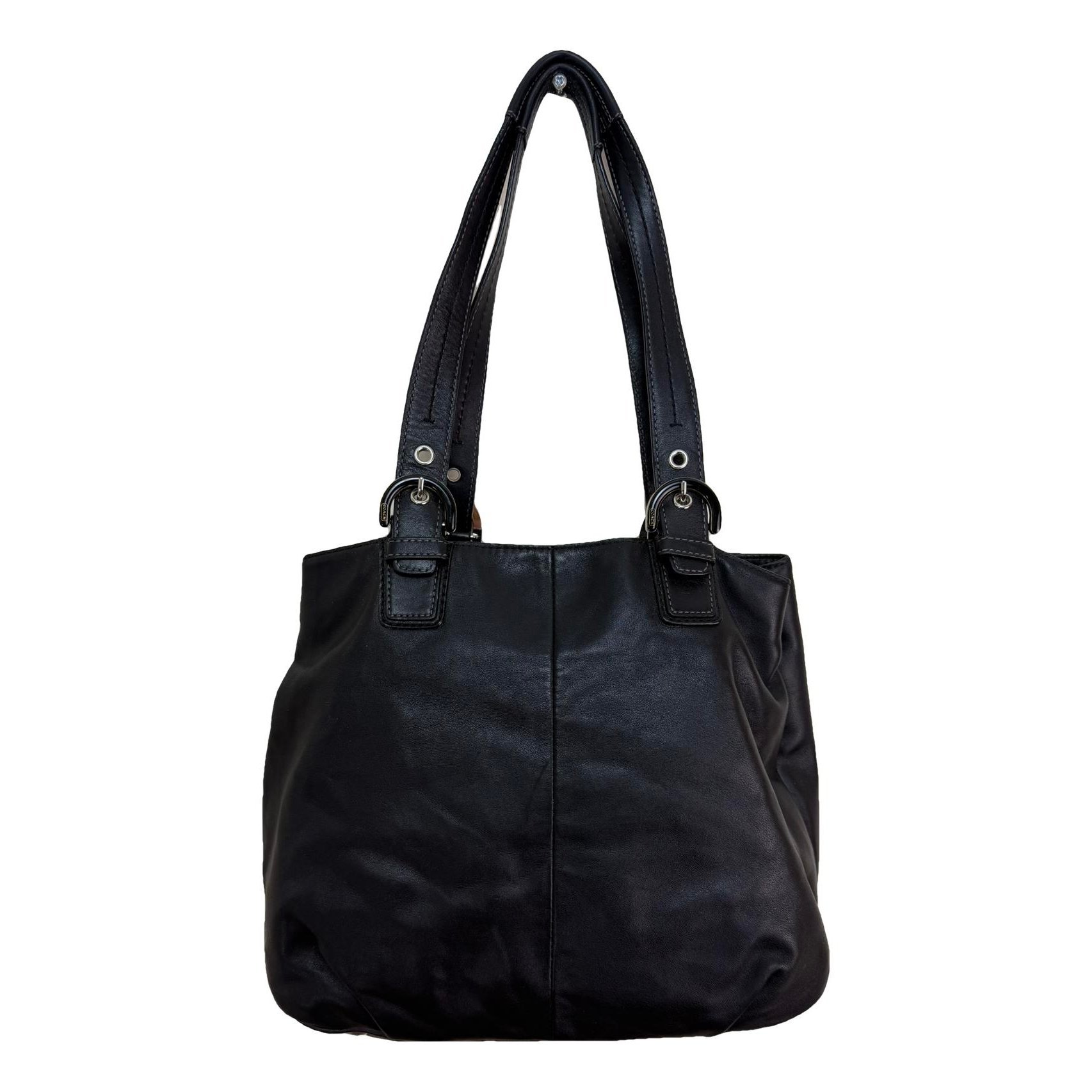 Edie leather handbag