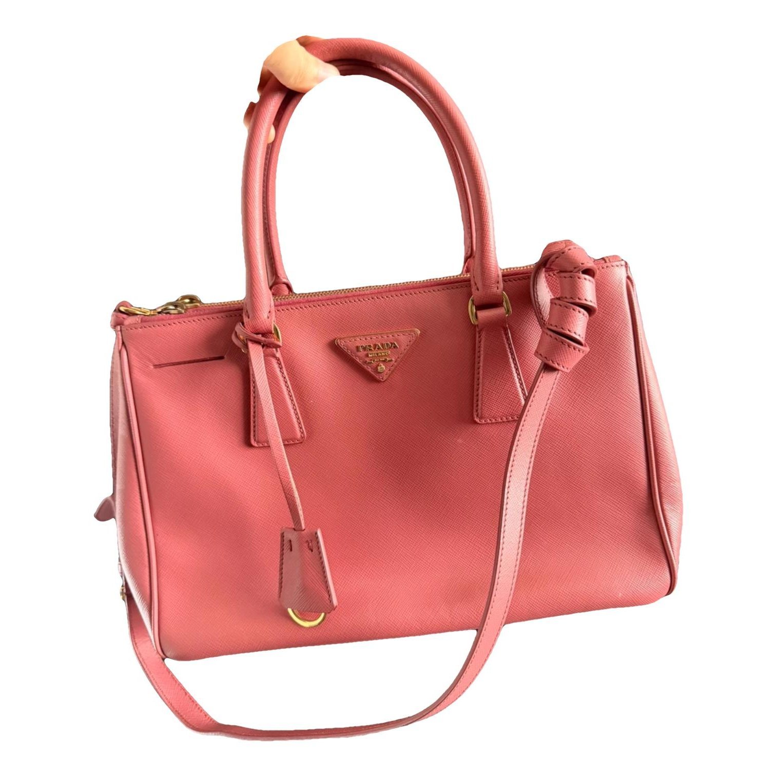 Galleria leather handbag