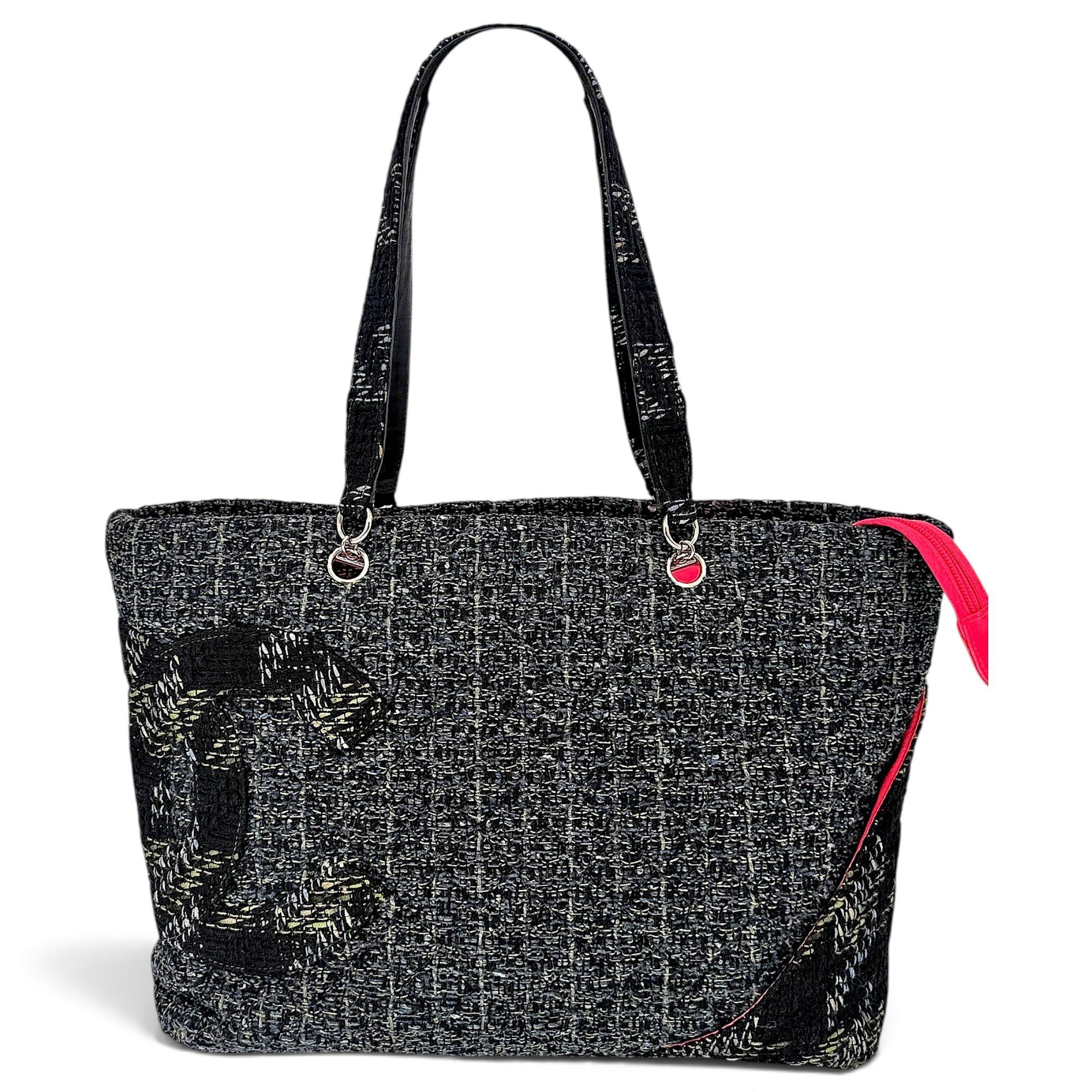Cambon tweed tote