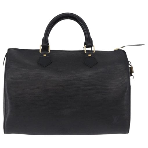 Speedy leather handbag