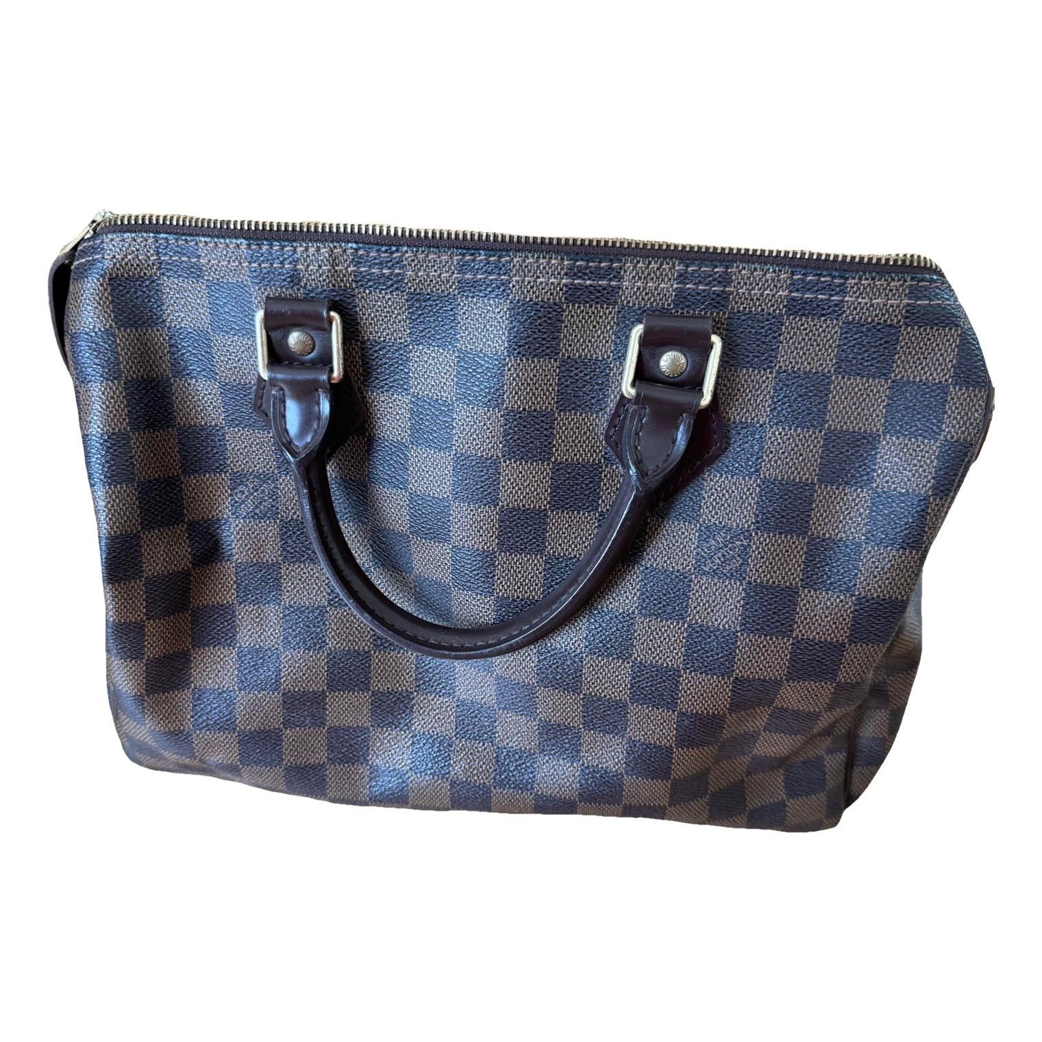 Speedy leather handbag