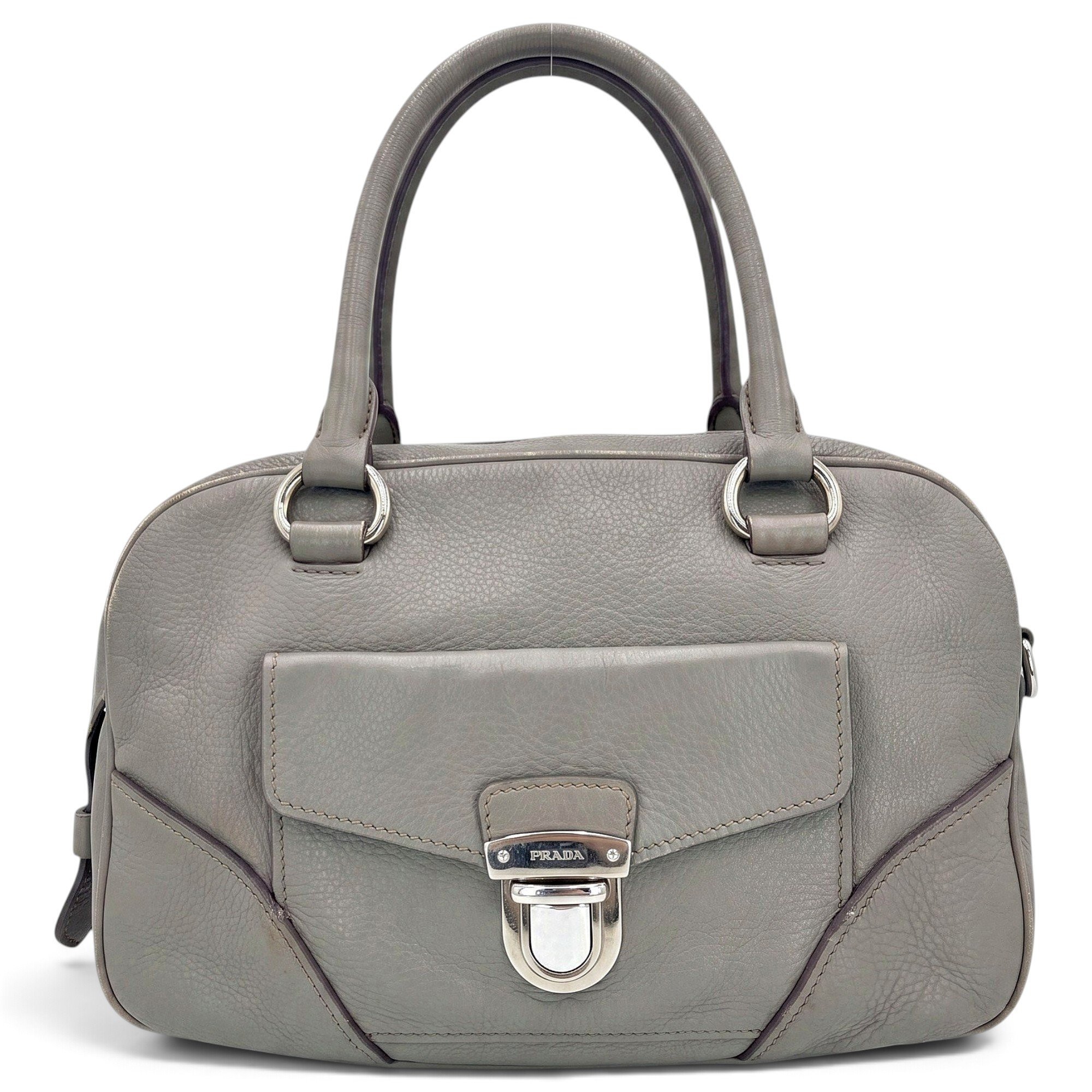 Leather handbag