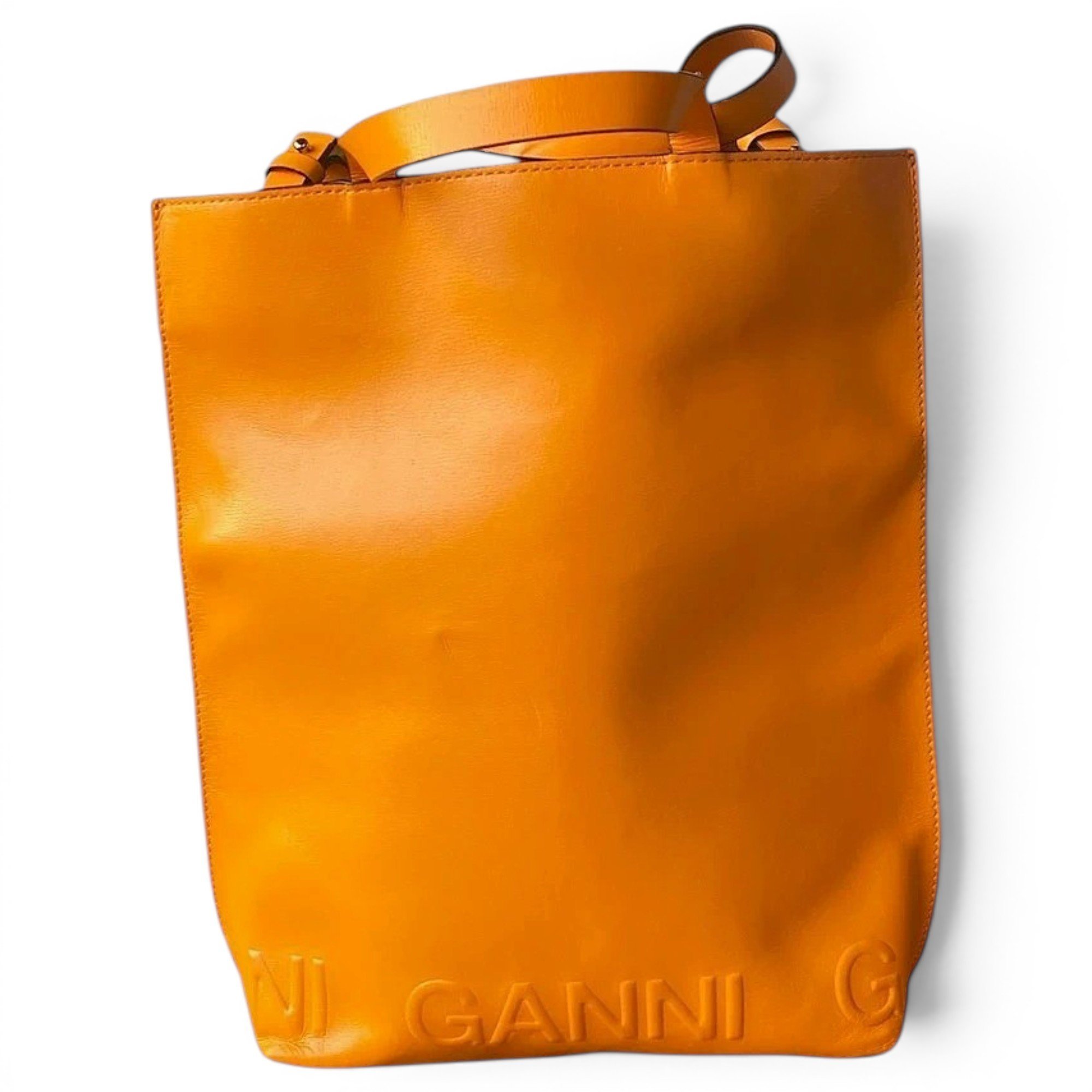 Leather travel bag