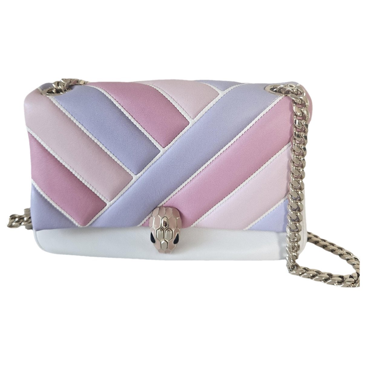 Bvlgari Serpenti leather handbag