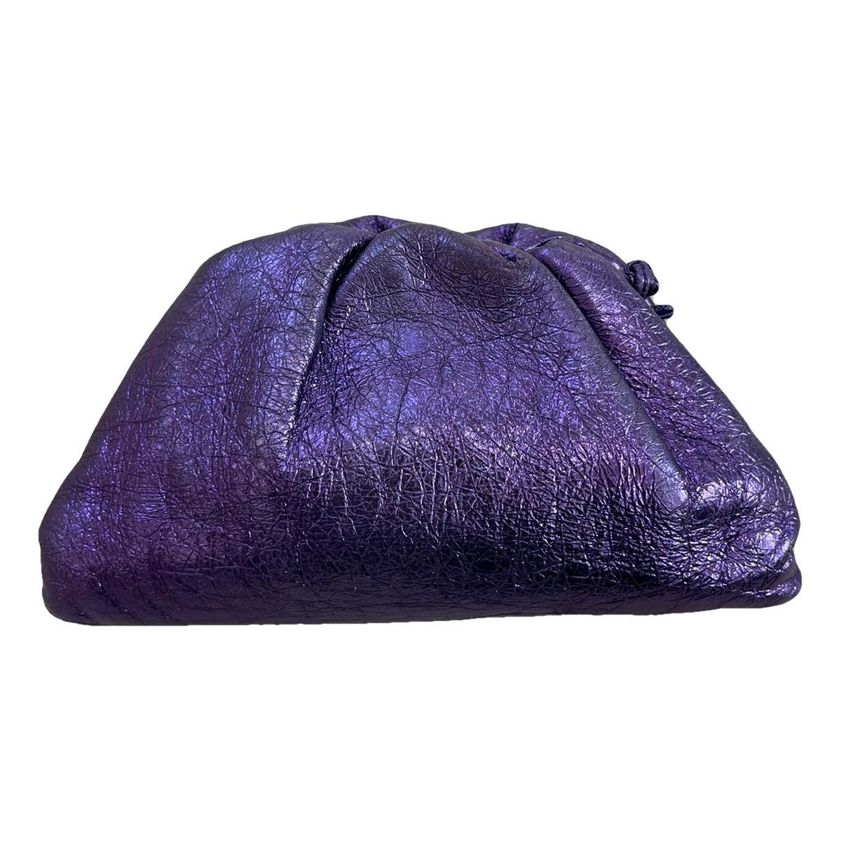 Pouch leather handbag