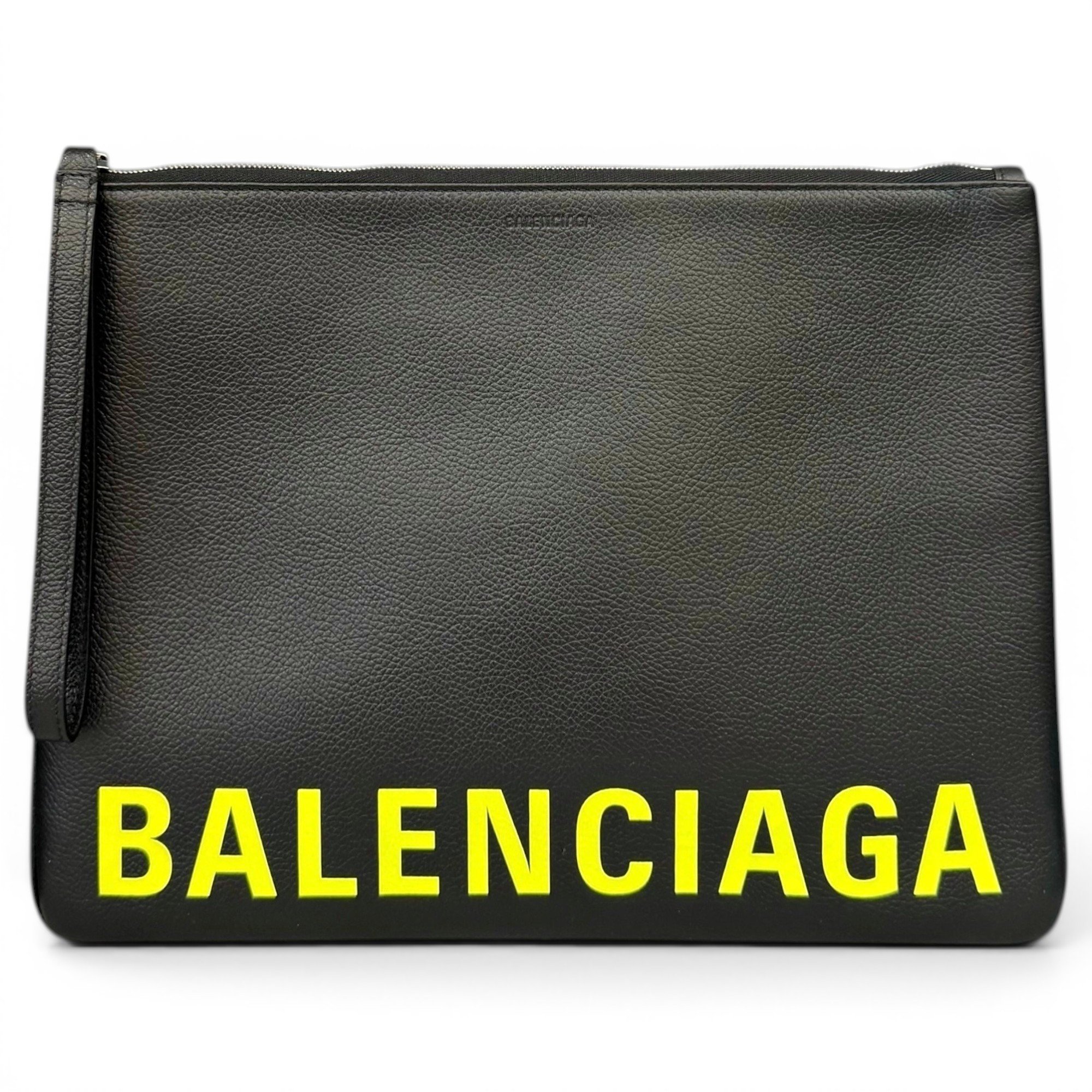 Pony-style calfskin clutch bag