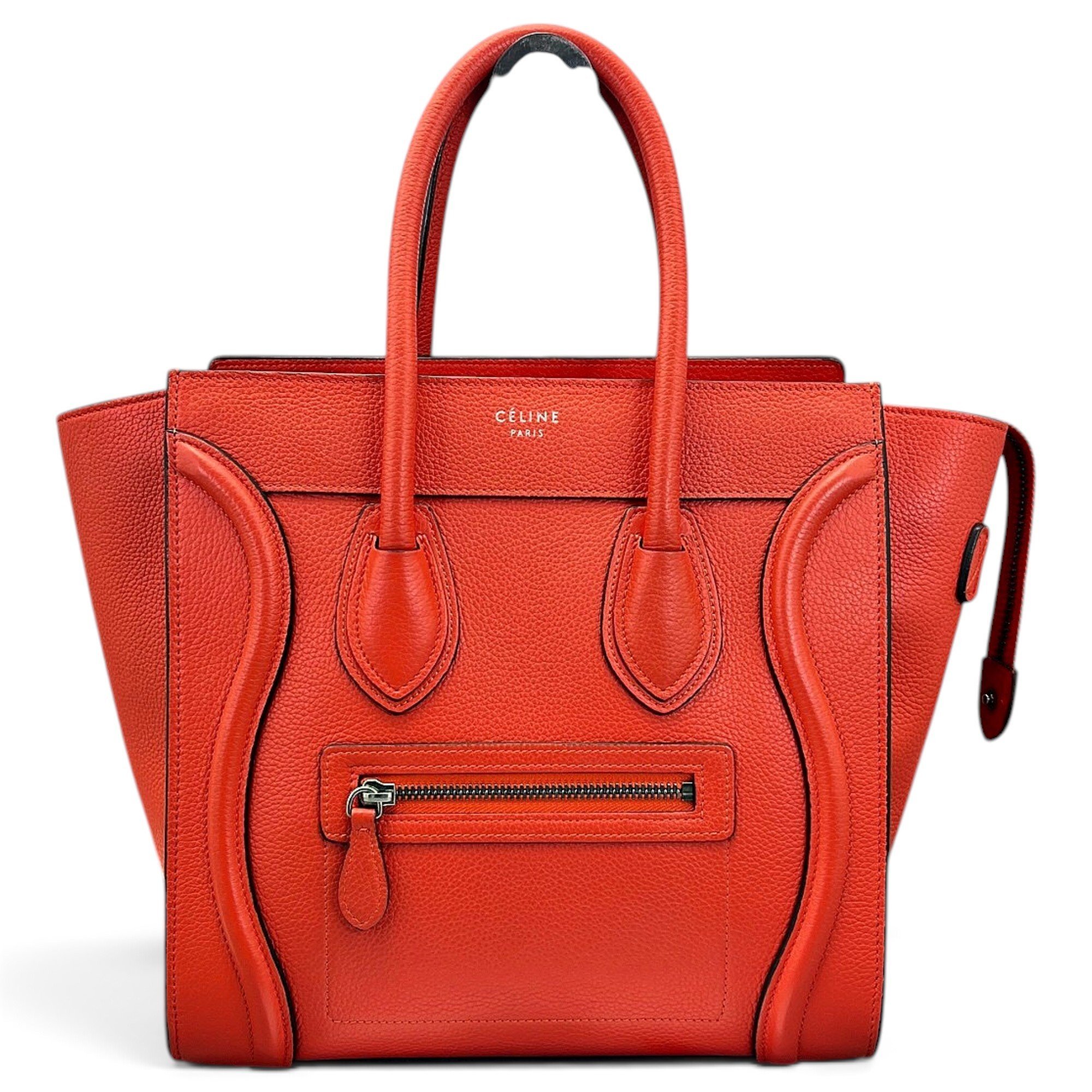 Luggage leather handbag