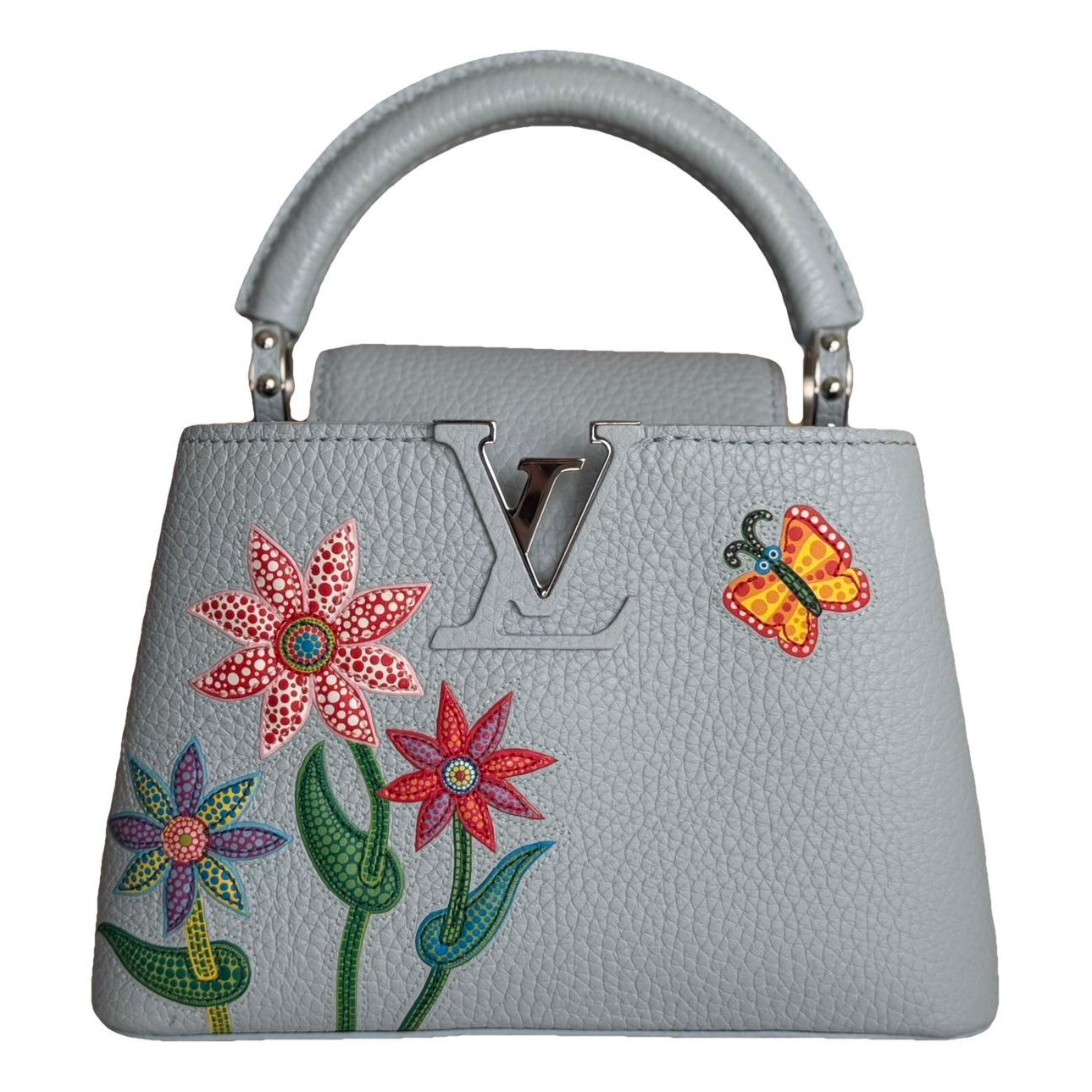 Capucines leather handbag