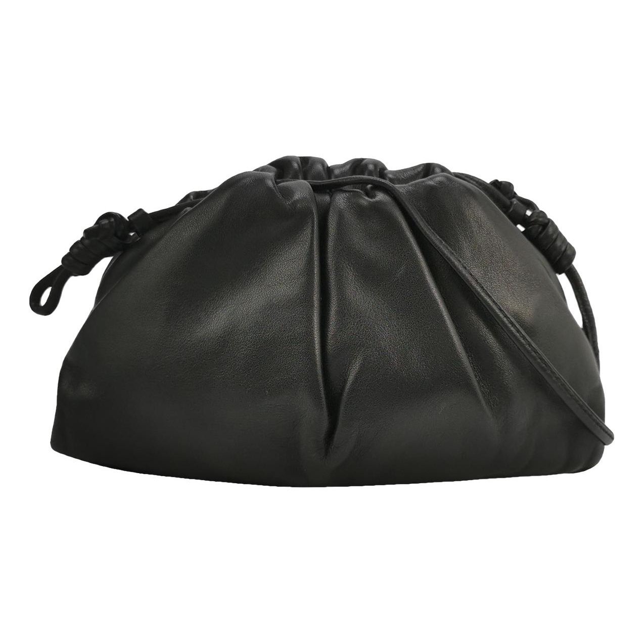 Pouch leather crossbody bag