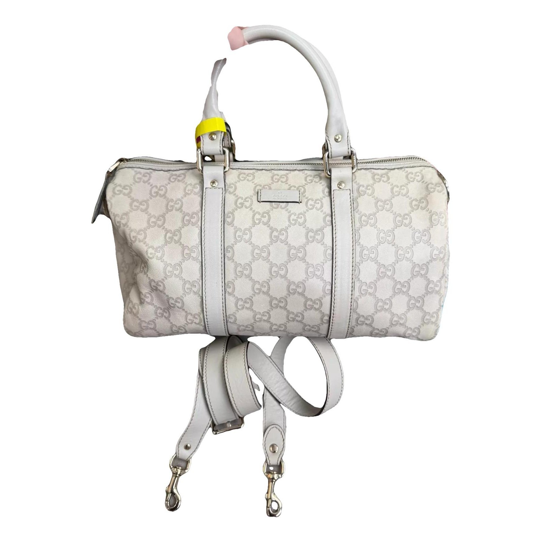 Ophidia Boston leather handbag
