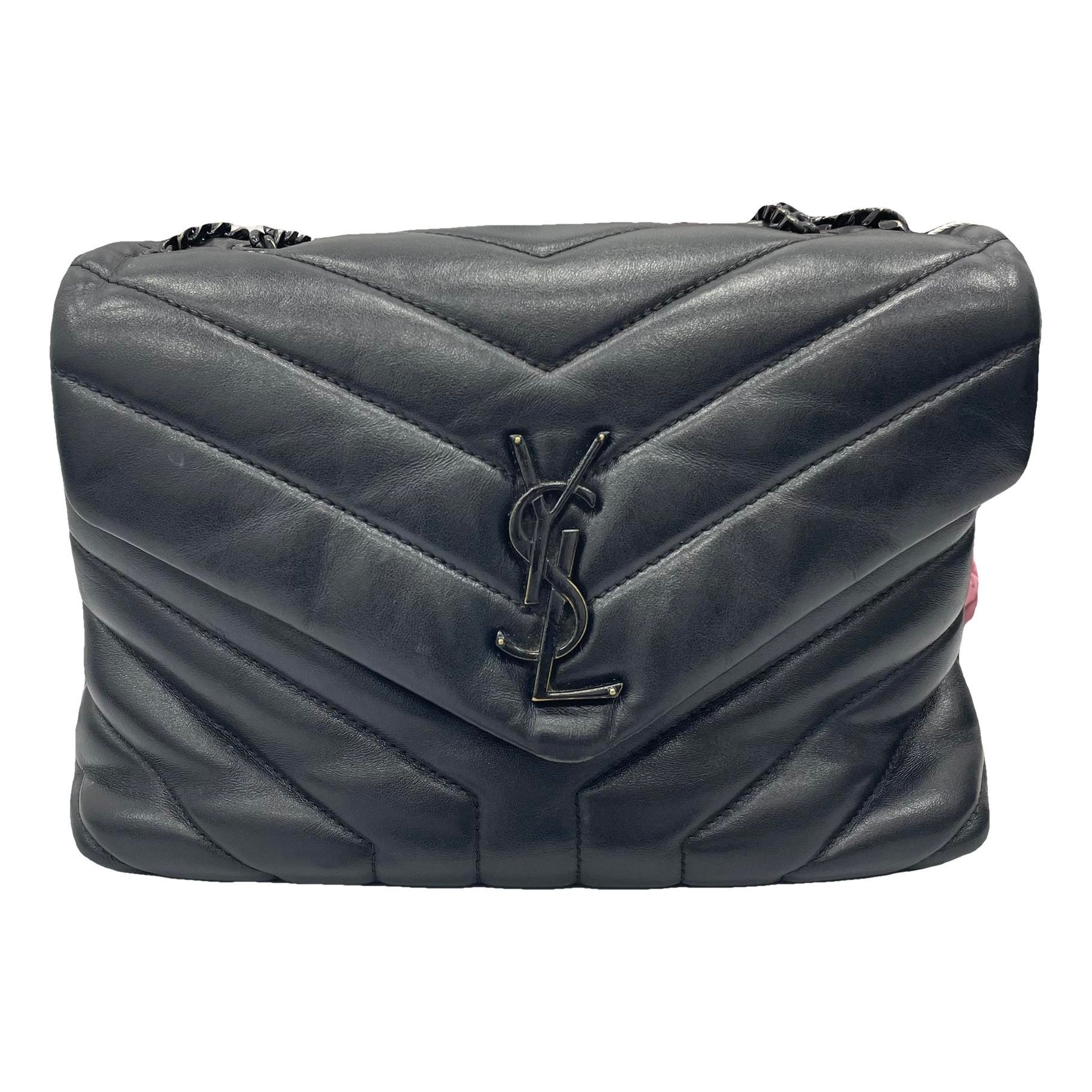 Loulou leather handbag