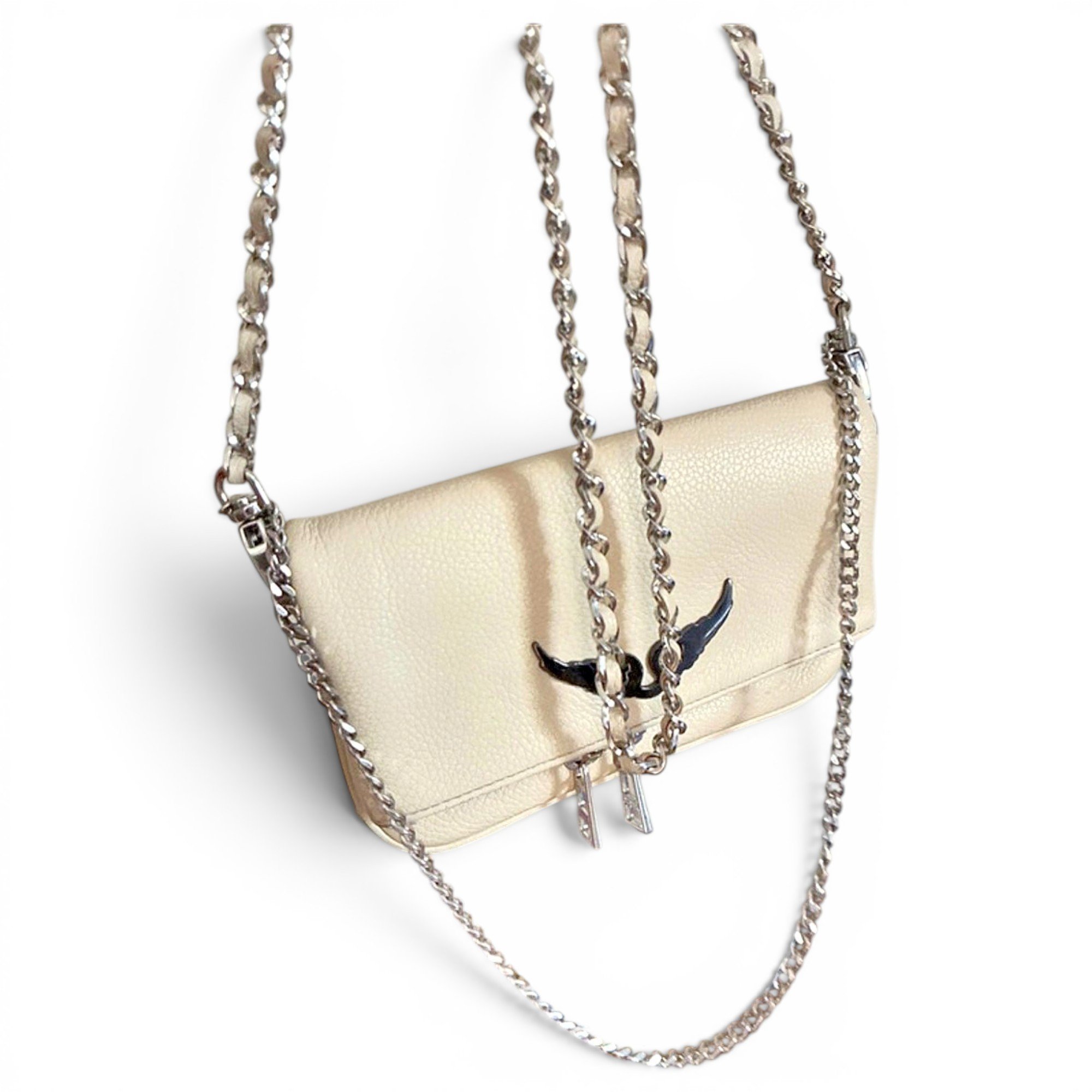 Rock leather handbag
