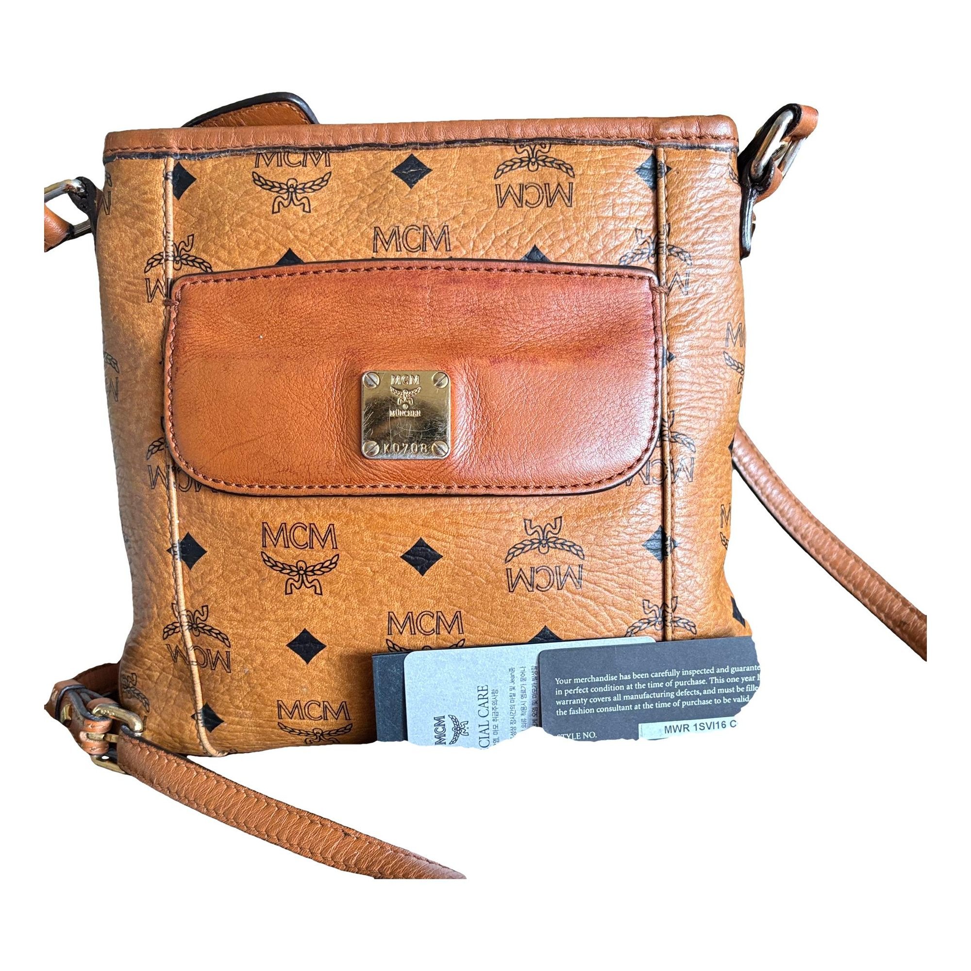 Leather handbag