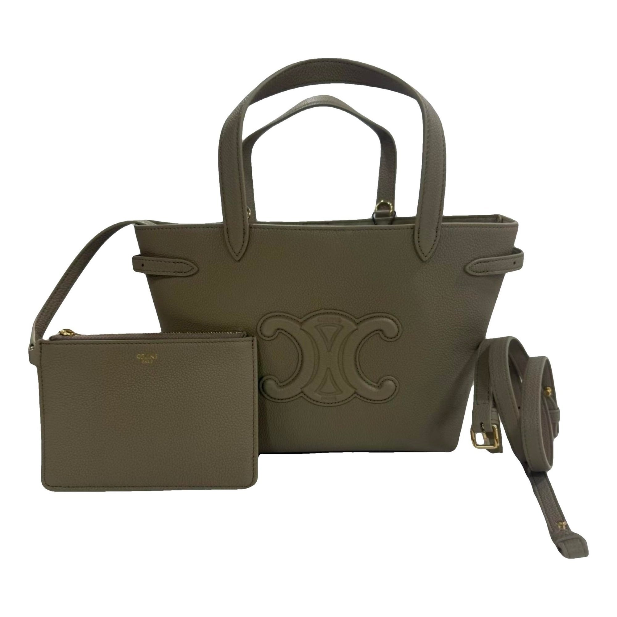 Leather handbag
