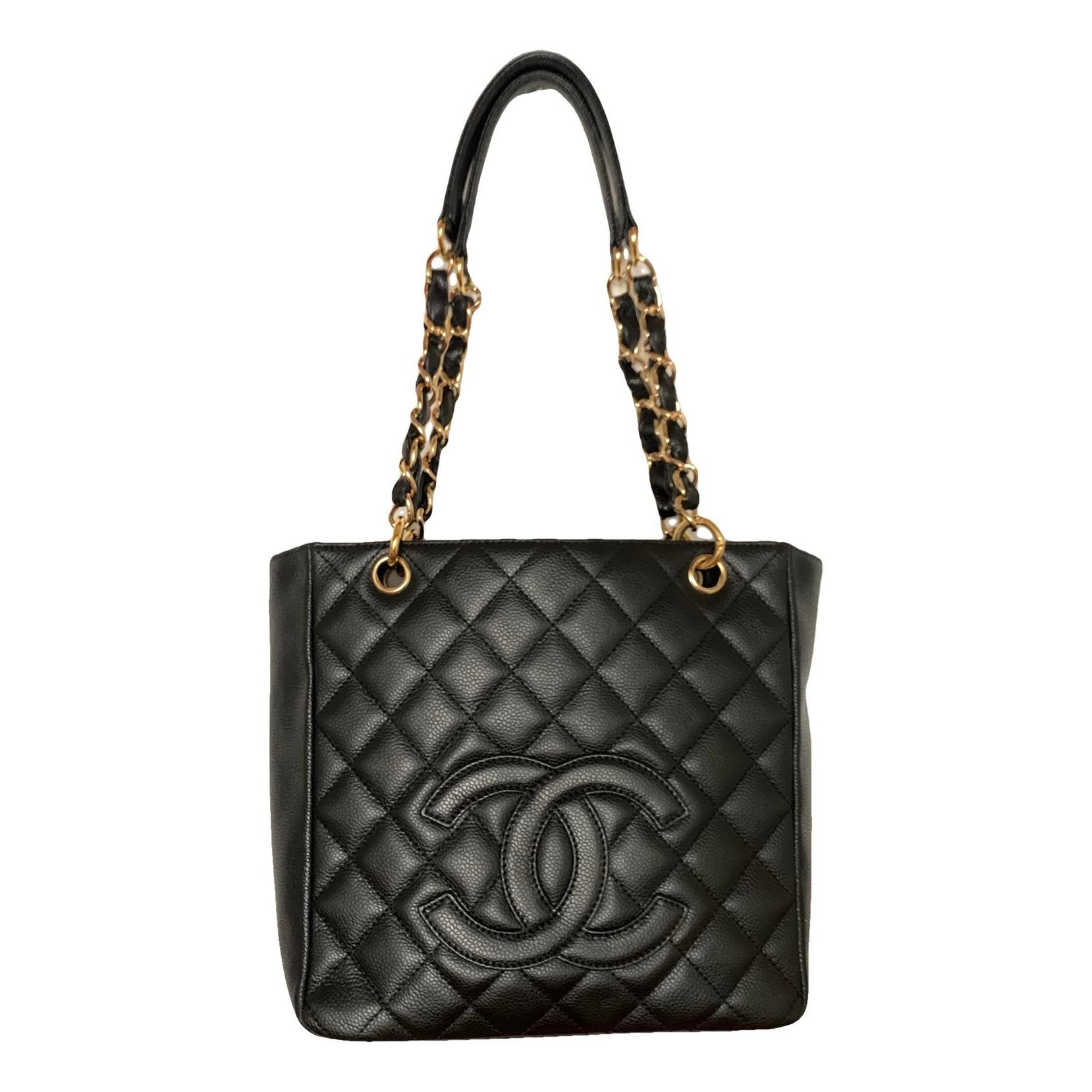 Petite Shopping Tote leather tote