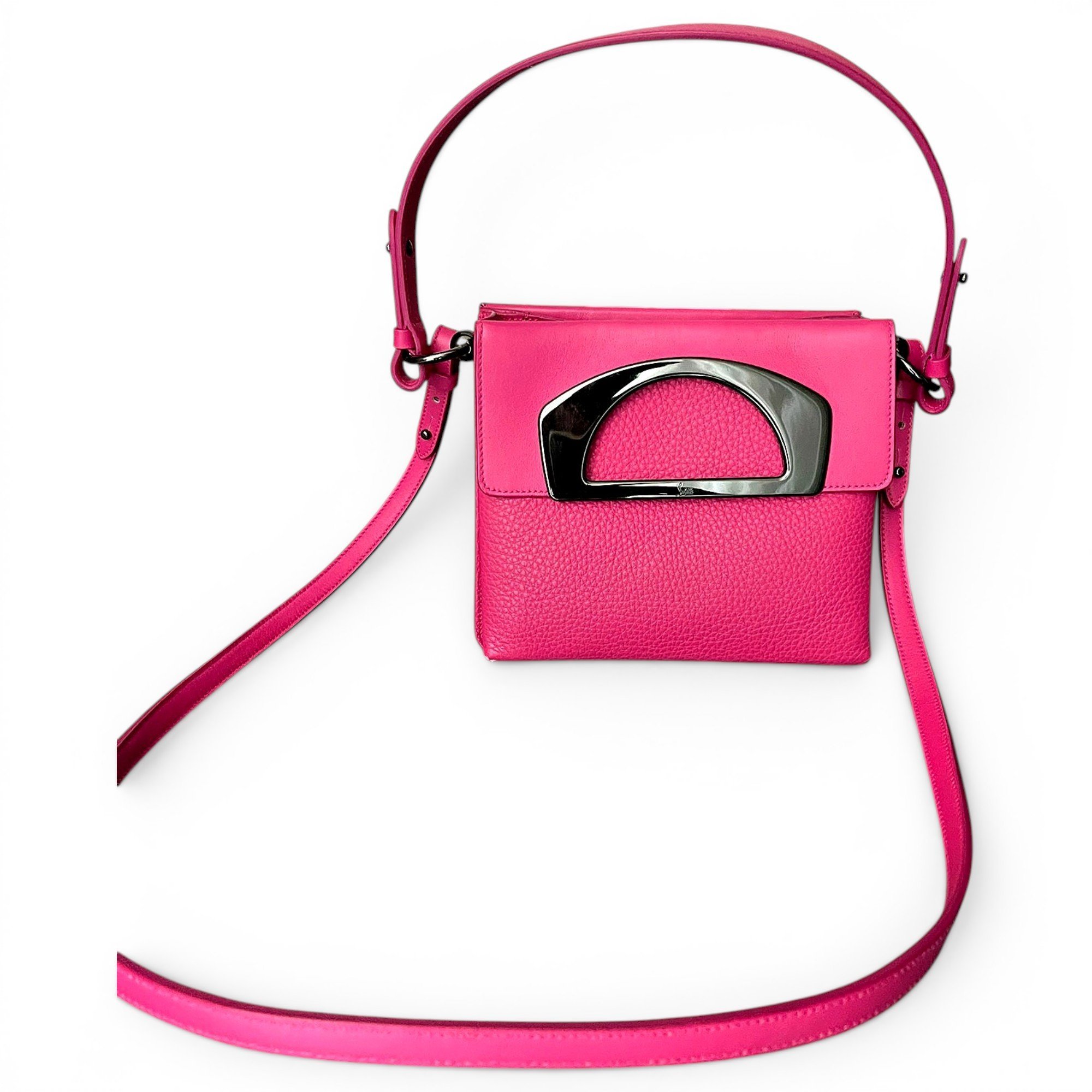 Passage leather handbag