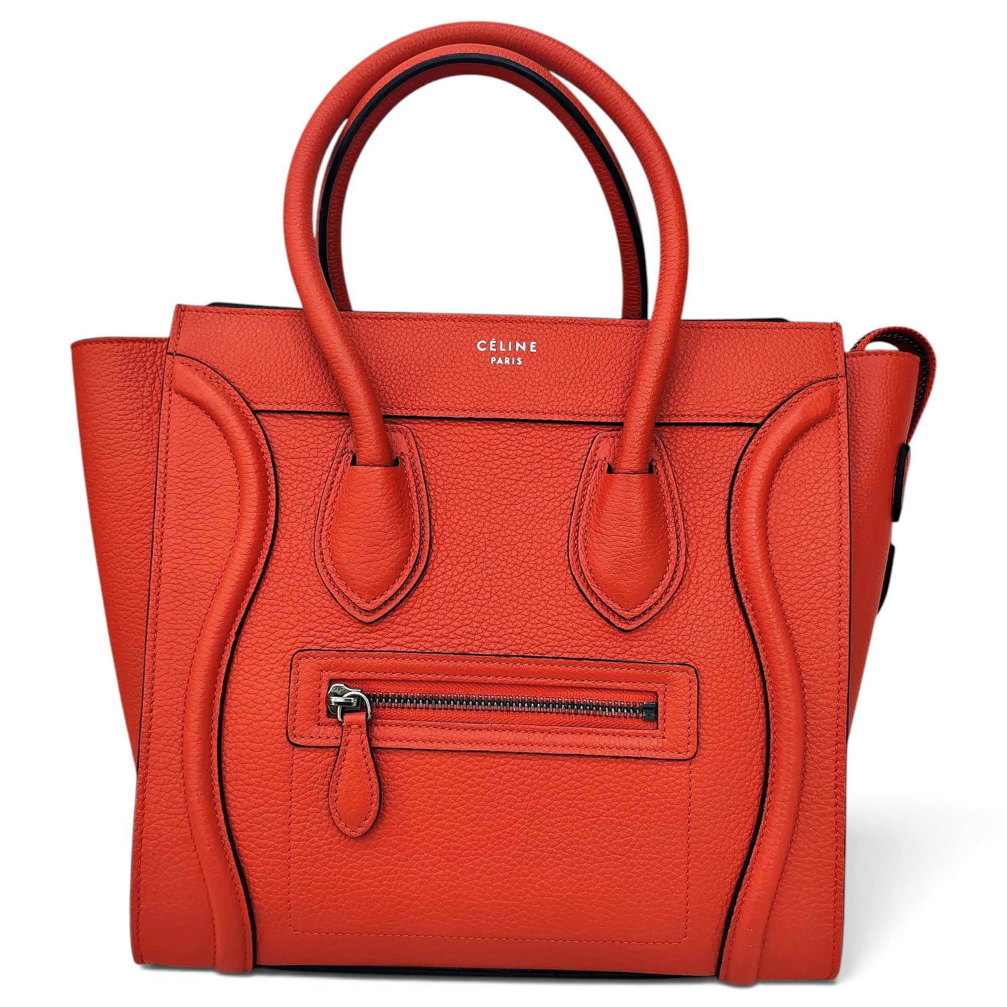 Luggage leather handbag