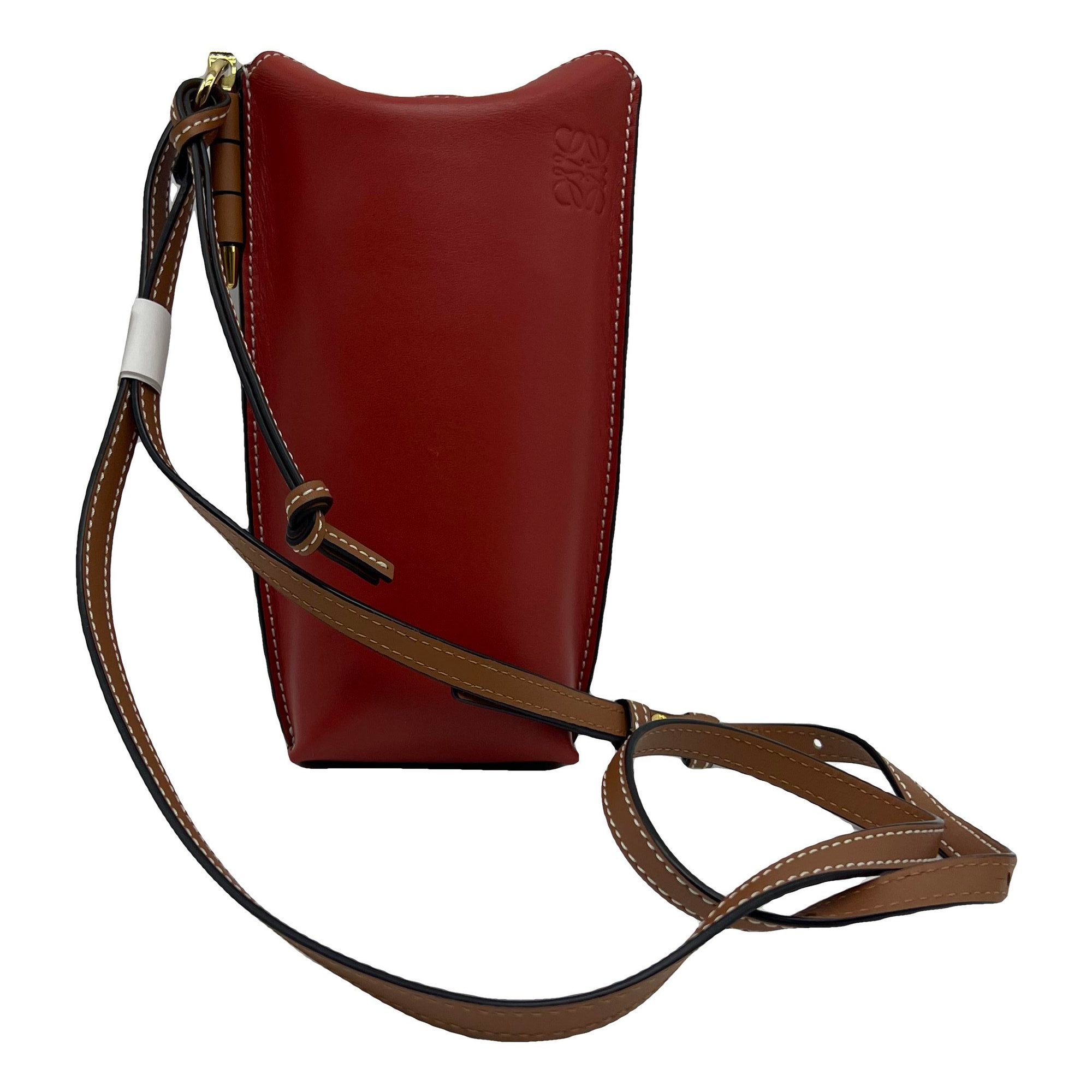 Gate Pocket leather handbag