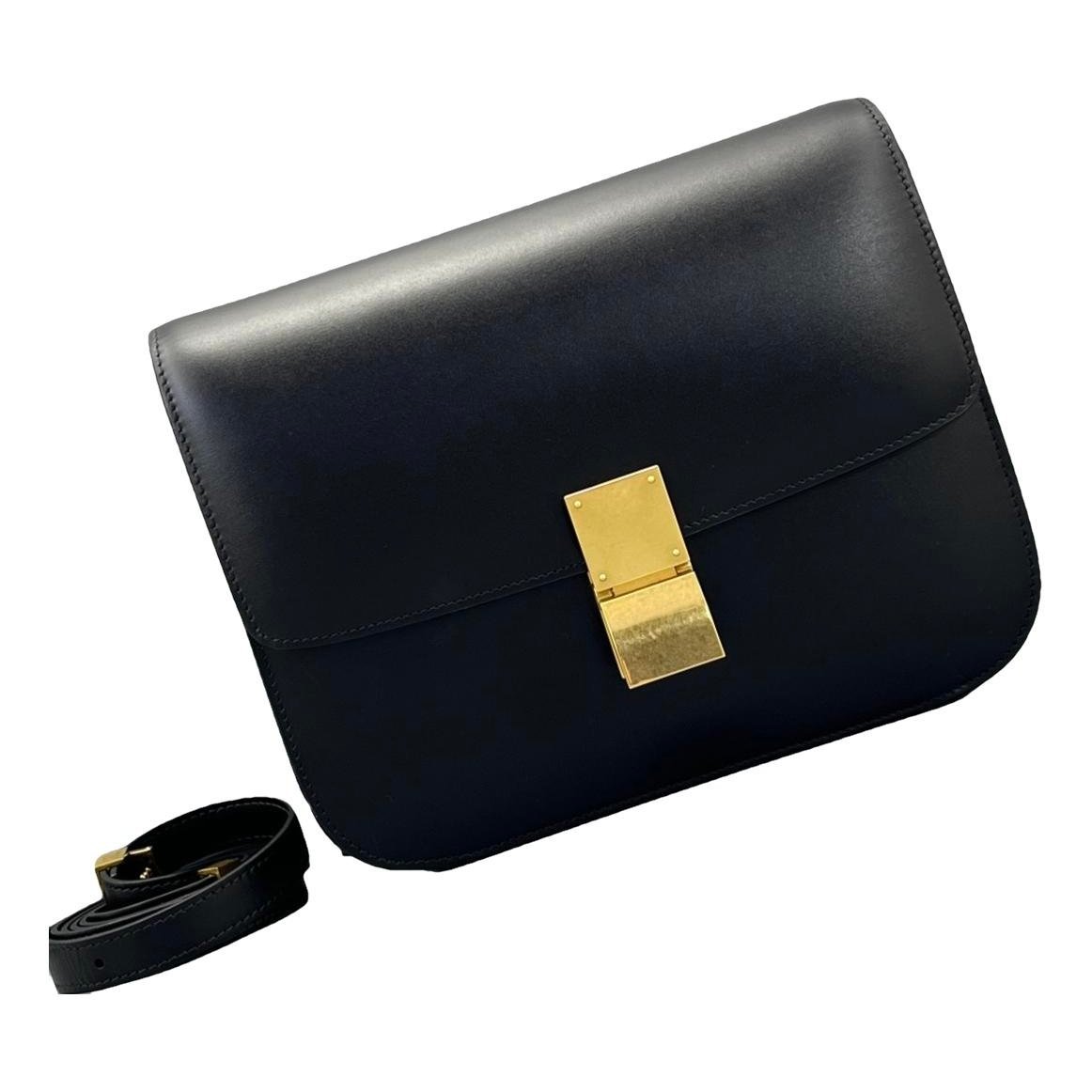 Classic leather handbag